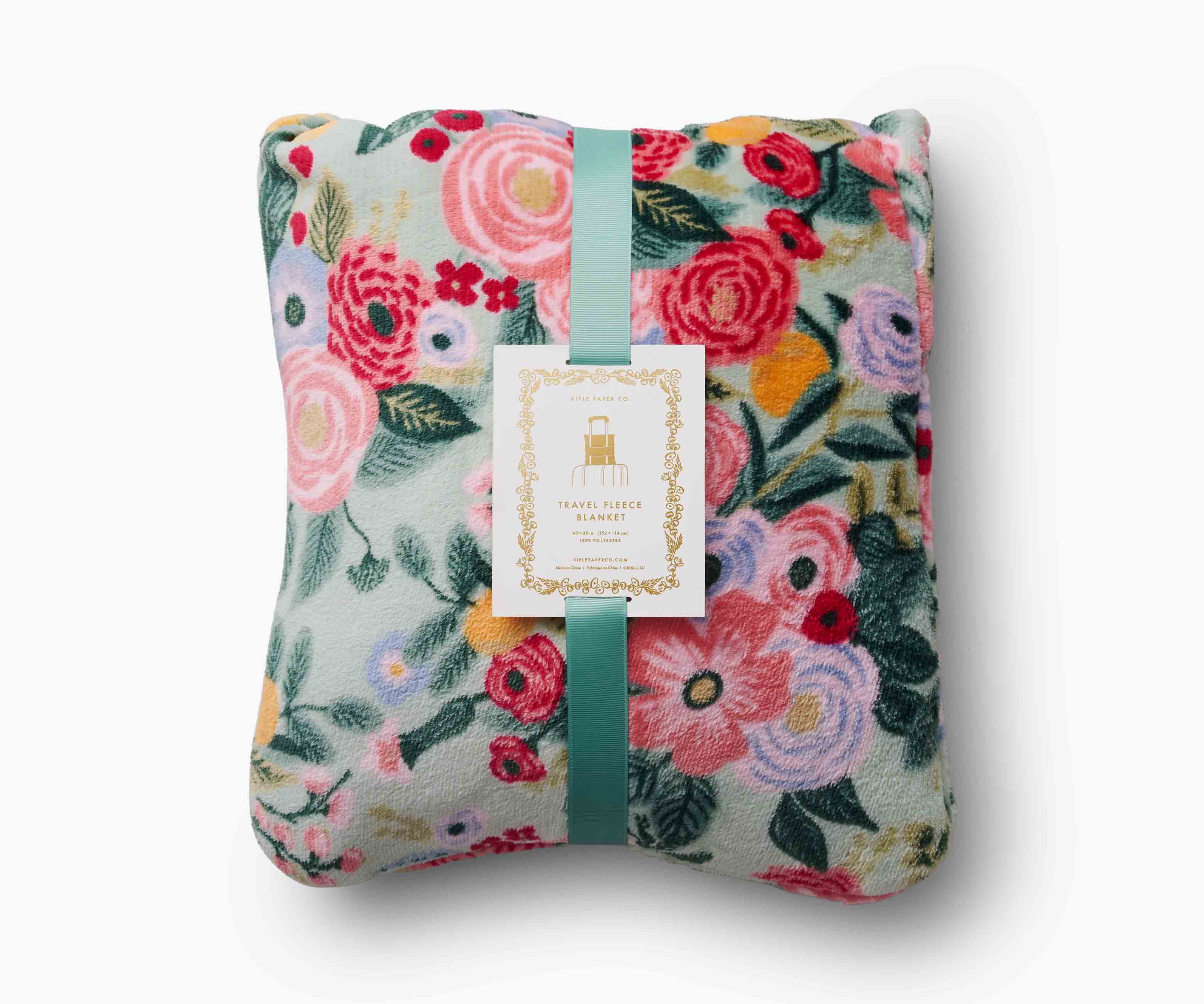 Cobija Garden Party Travel Fleece Rifle Paper FBT001