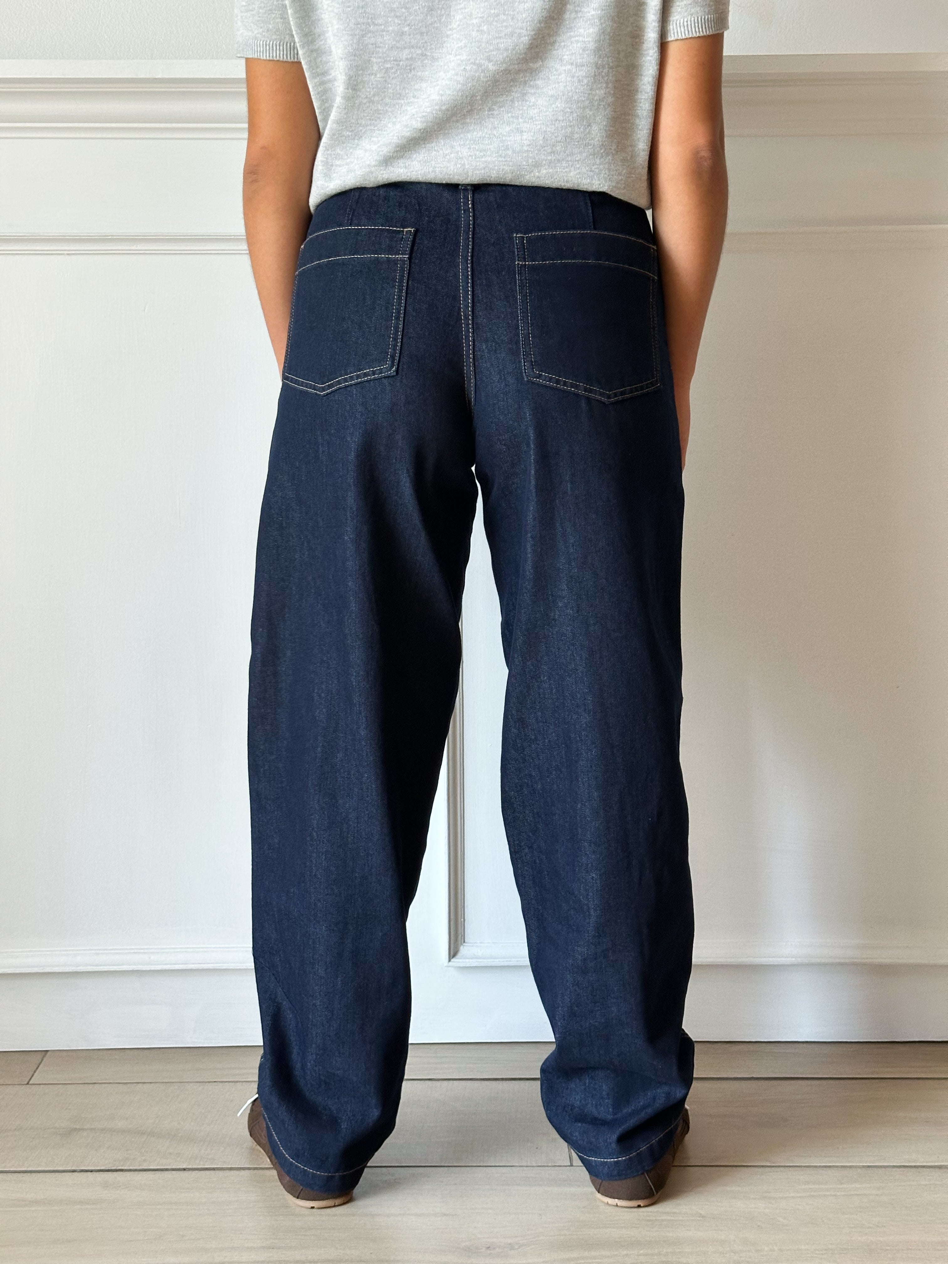 Jeans JDY Sansa Barrel Cintura alta Largo 32 15355530