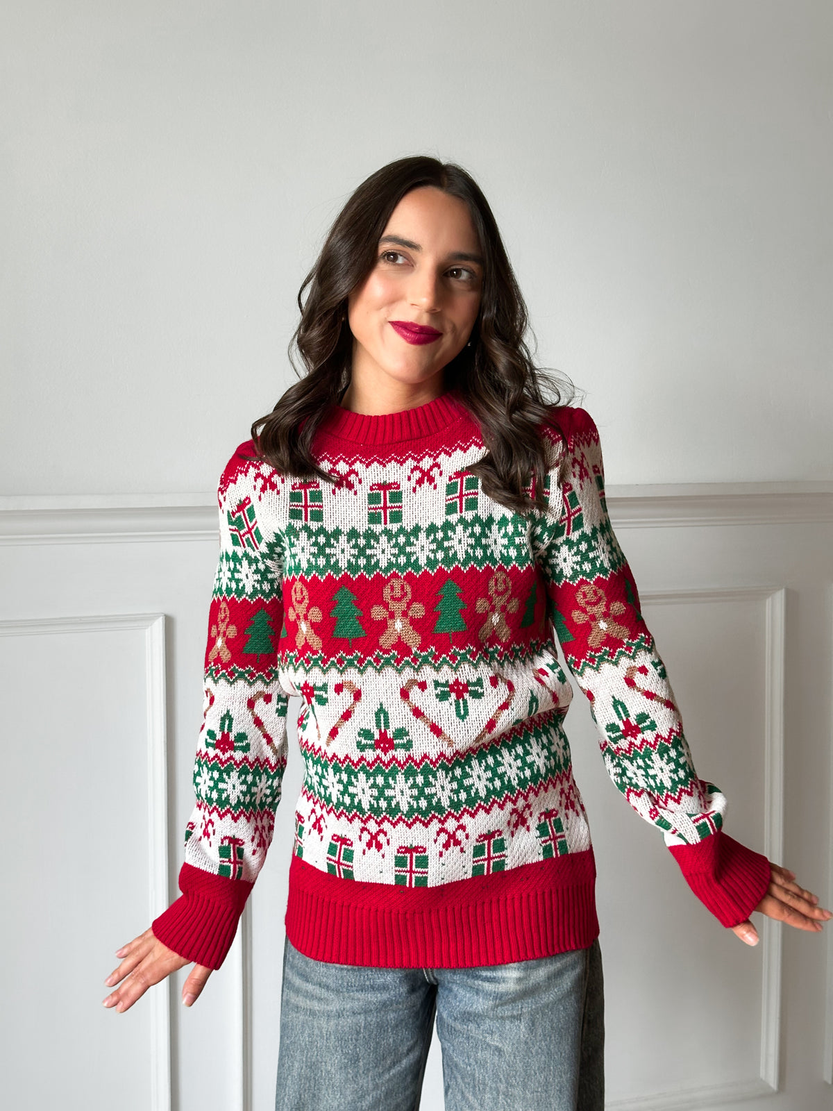 Suéter Navideño Candy TE26N027