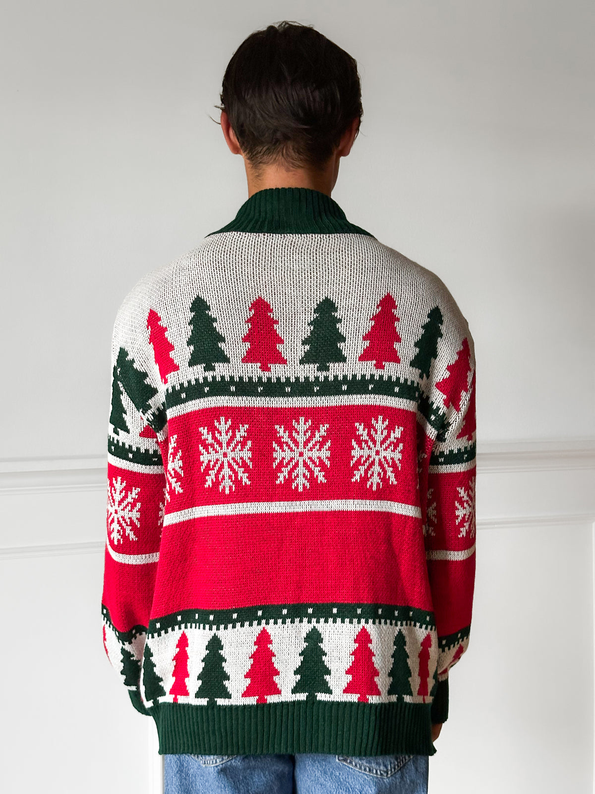 Suéter Navideño Pinos TE26N023