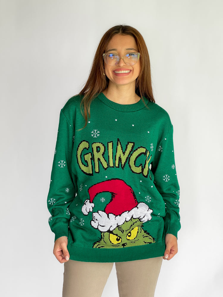 Abrigo Navideño Tendenza Grinch N64