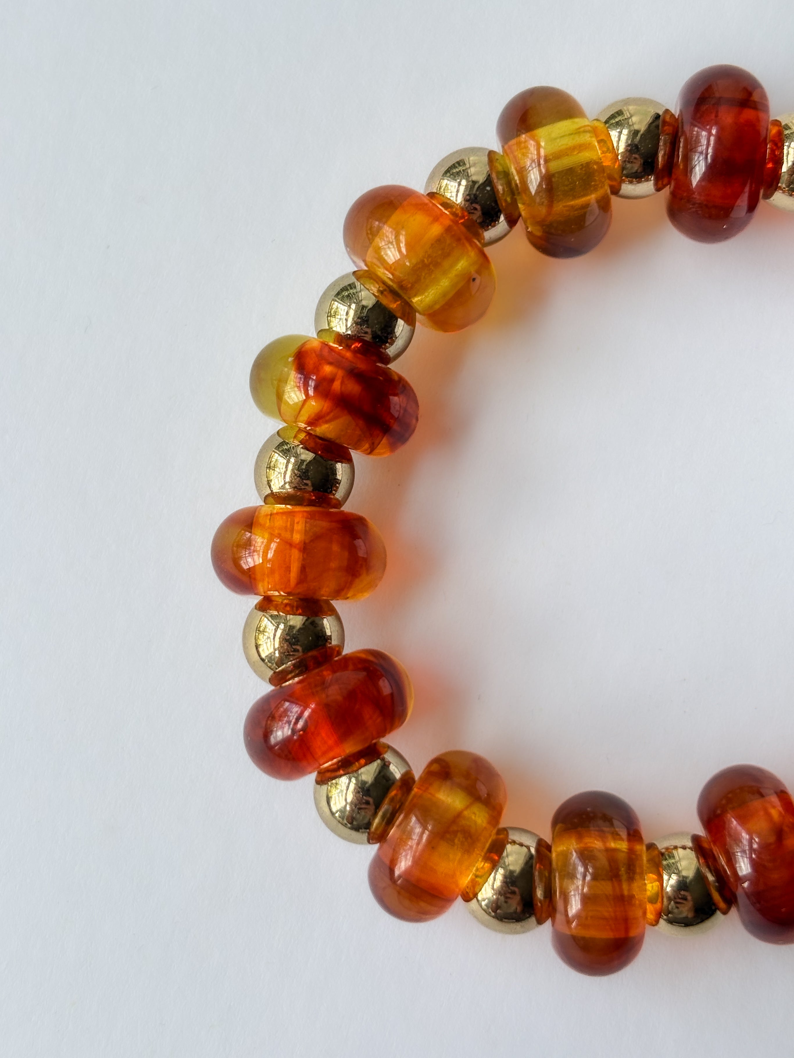 Pulsera elastica de resina OBW5376GD