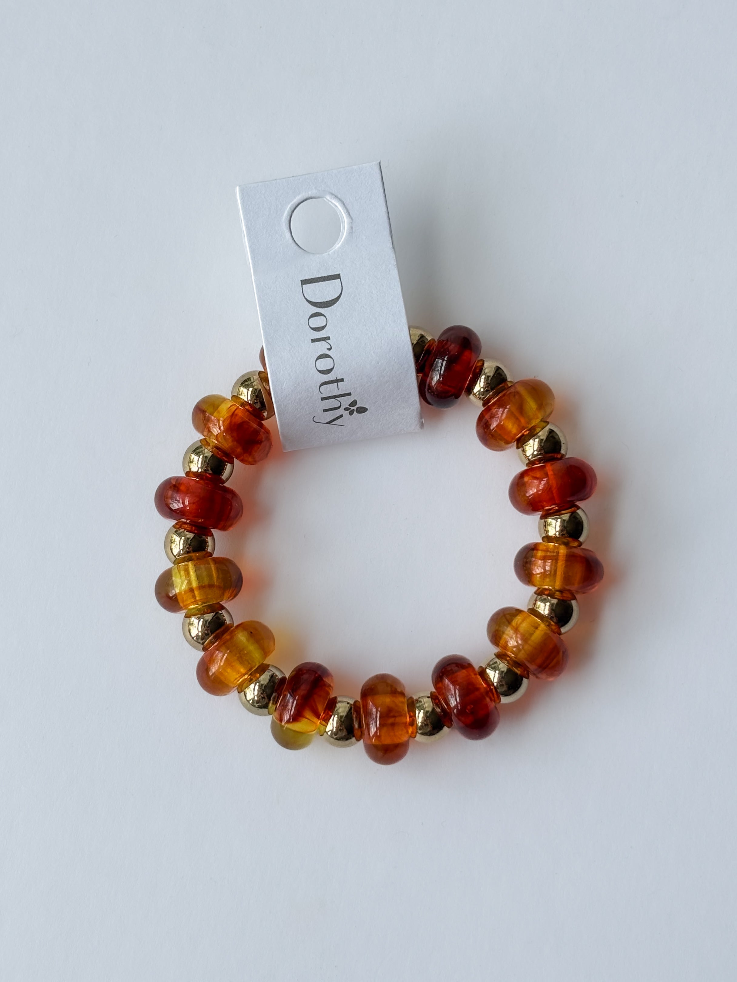 Pulsera elastica de resina OBW5376GD