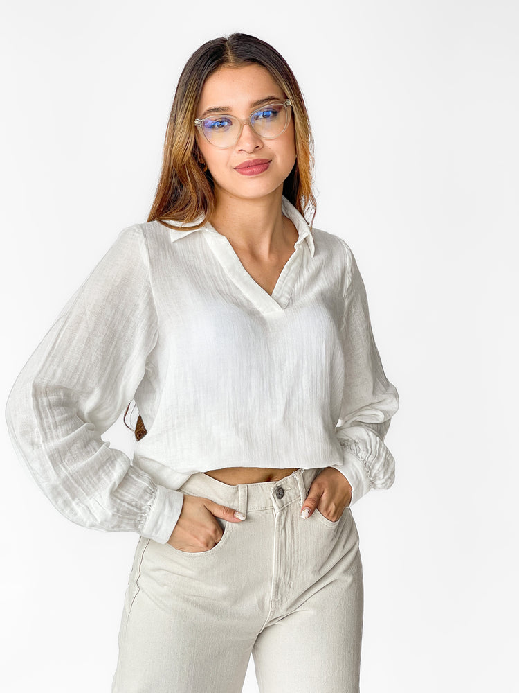Blusa Pieces Tina 17129385
