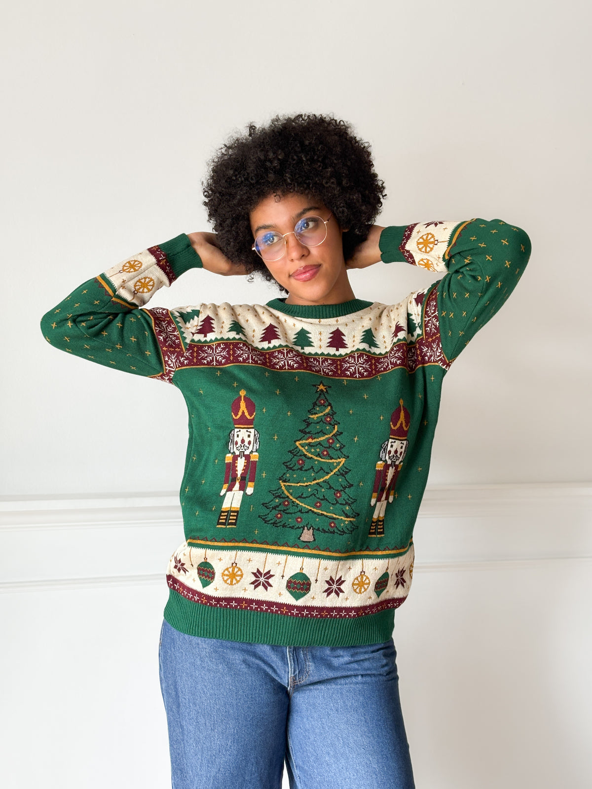 Suéter Navideño Cascanueces TP26N006