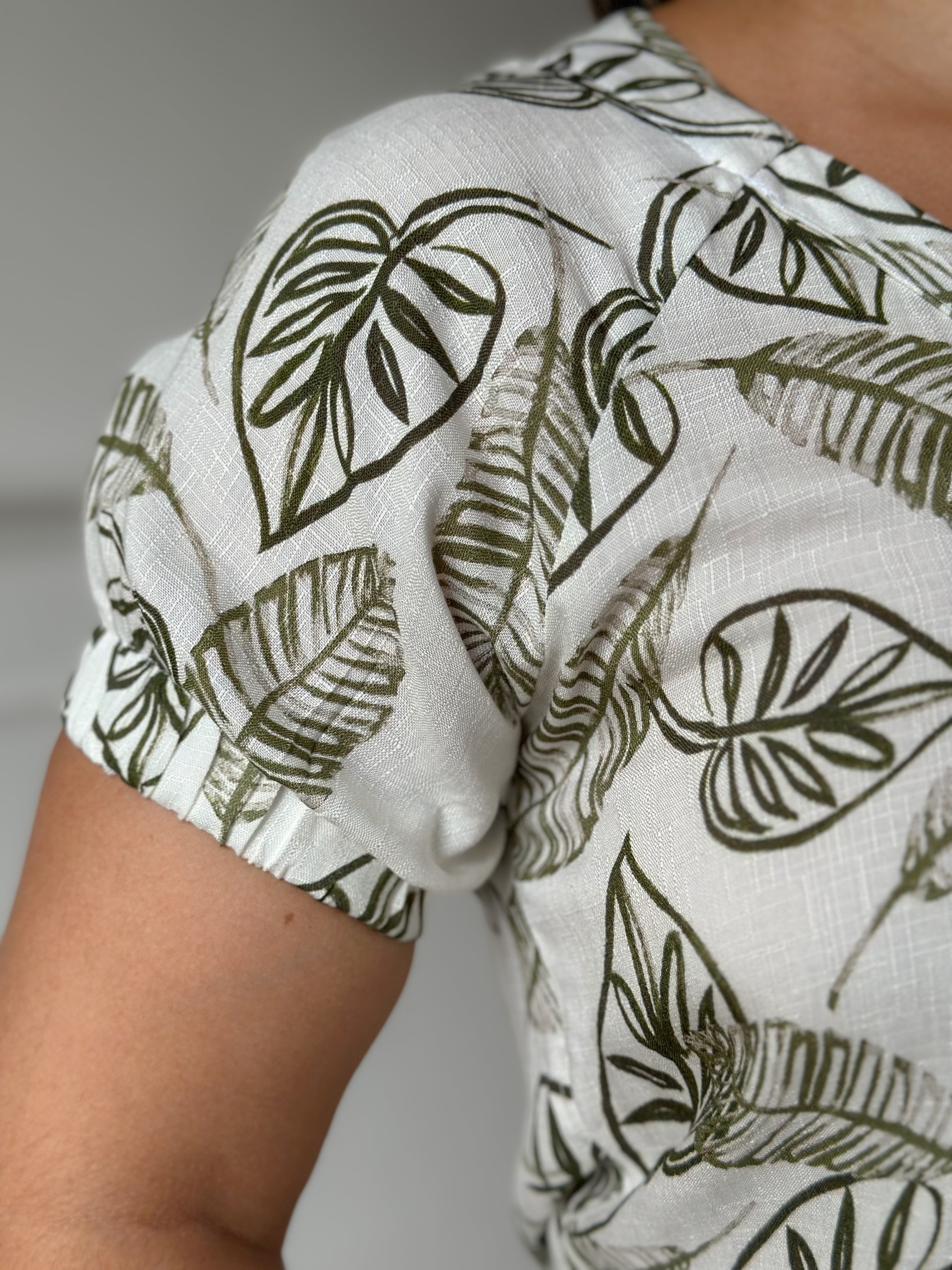 Blusa priamo manga corta 13375