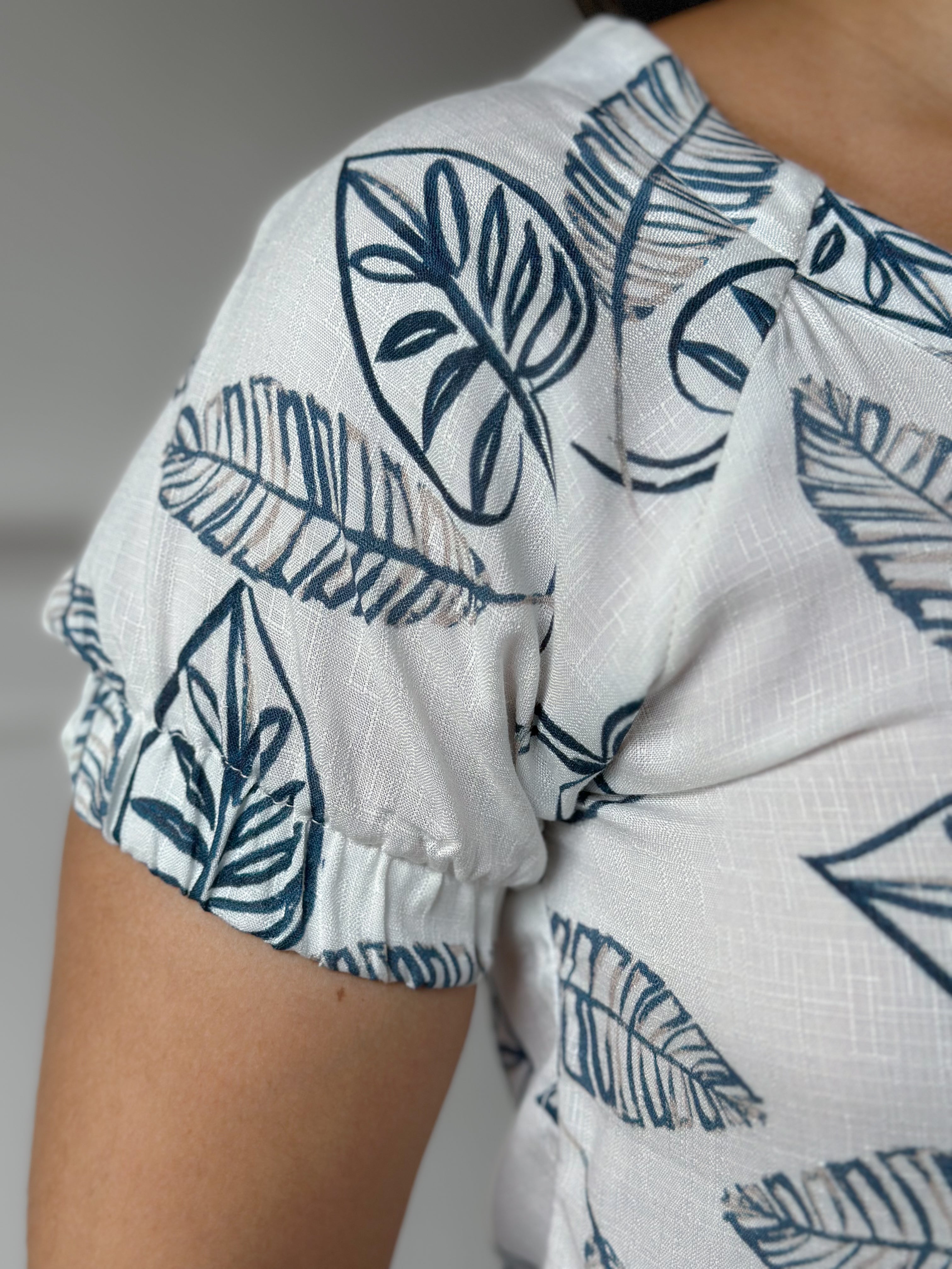 Blusa priamo manga corta 13375