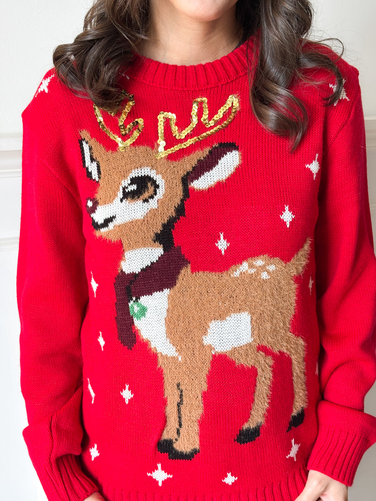 Suéter Navideño Renito Rojo TP25N068