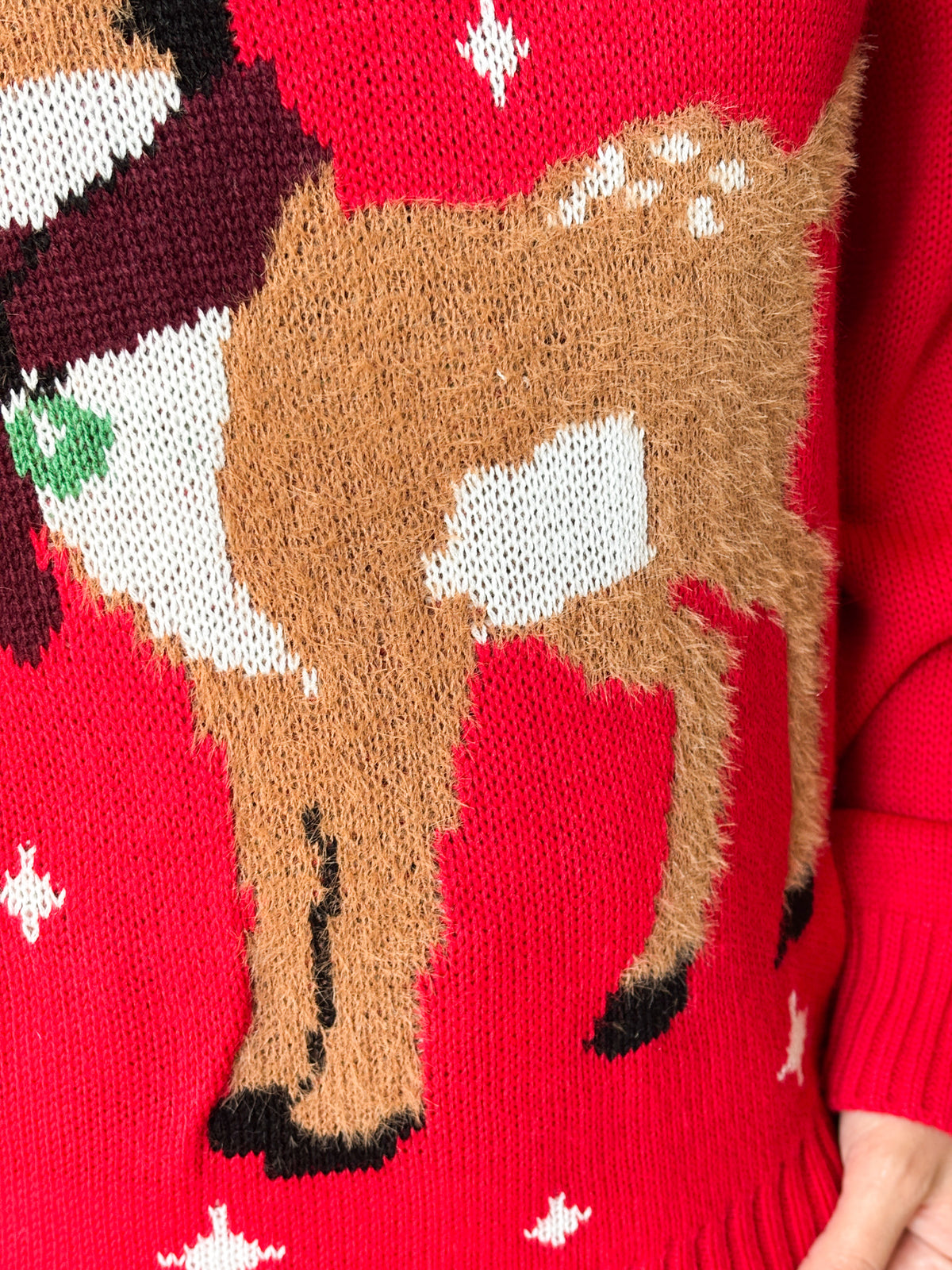 Suéter Navideño Renito Rojo TP25N068