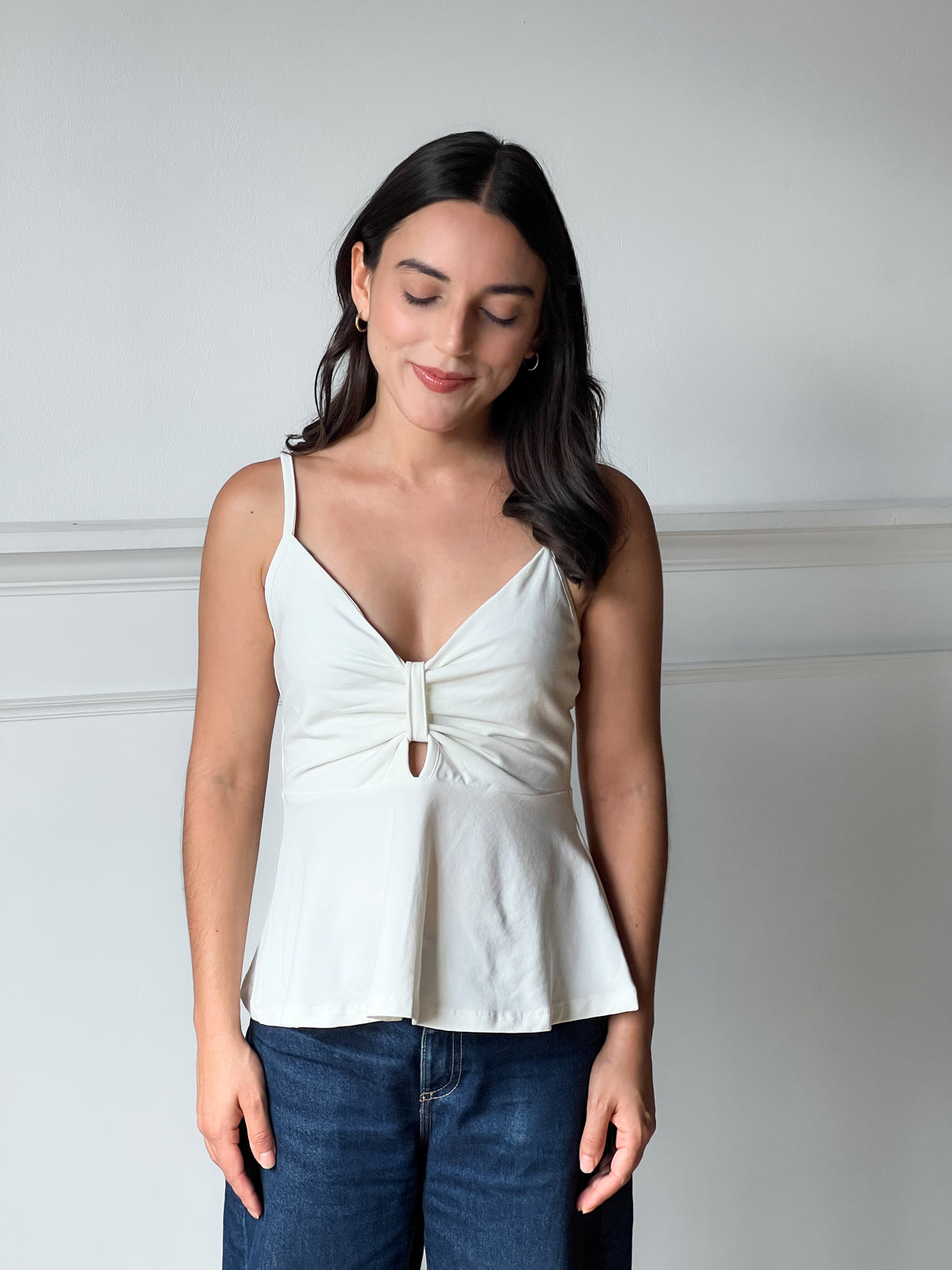 Blusa Pieces Anga 17139877