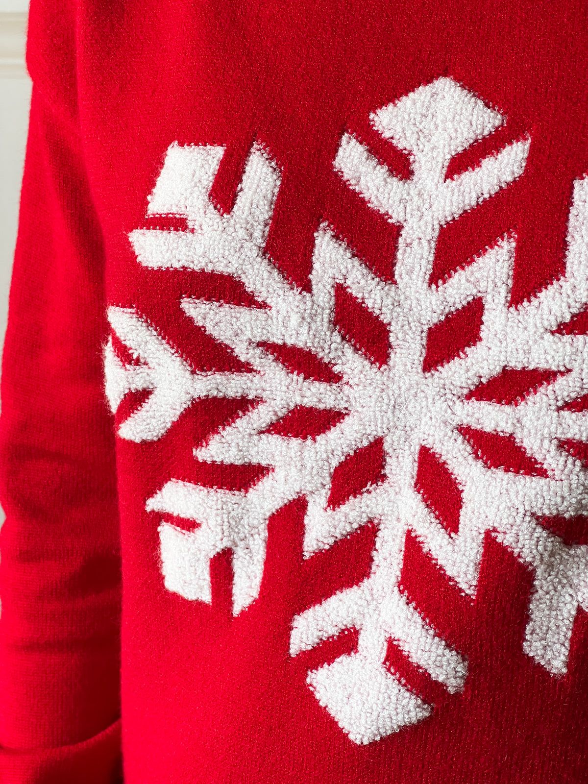 Suéter Navideño Copo de Nieve TP26N007