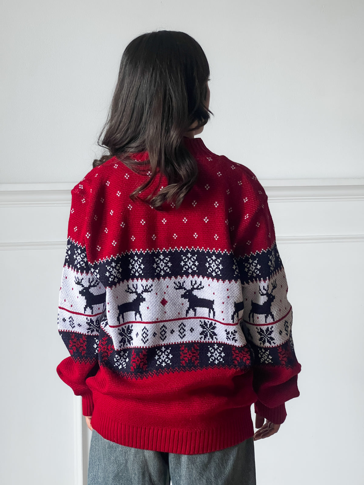 Suéter Navideño Reno Alpino TP26N028
