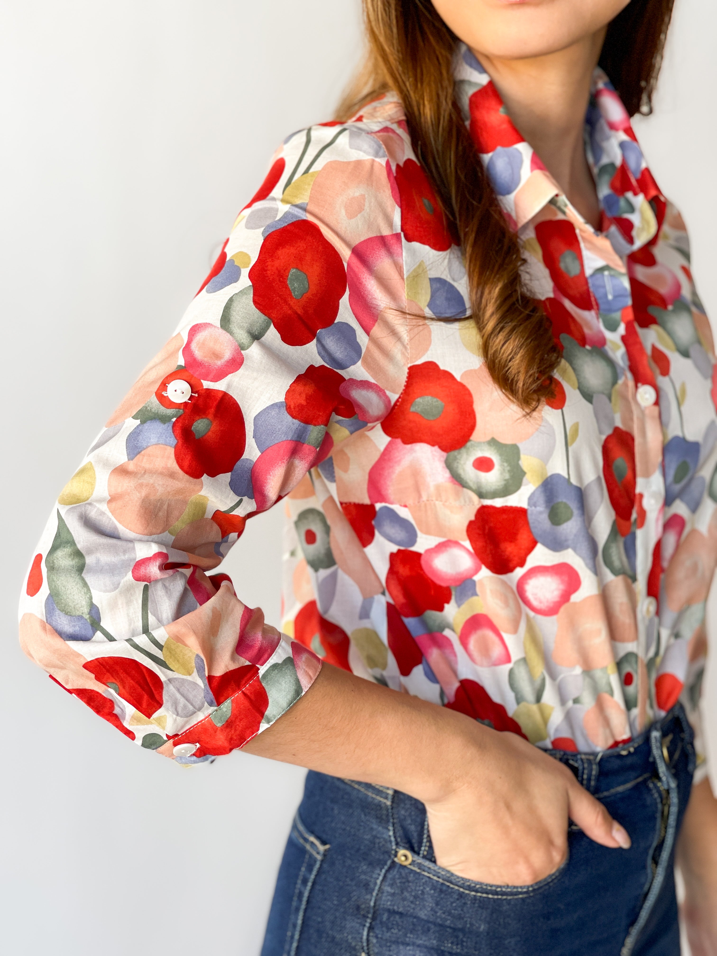 Camisa Floral YM2553816 YM2553816Shirt