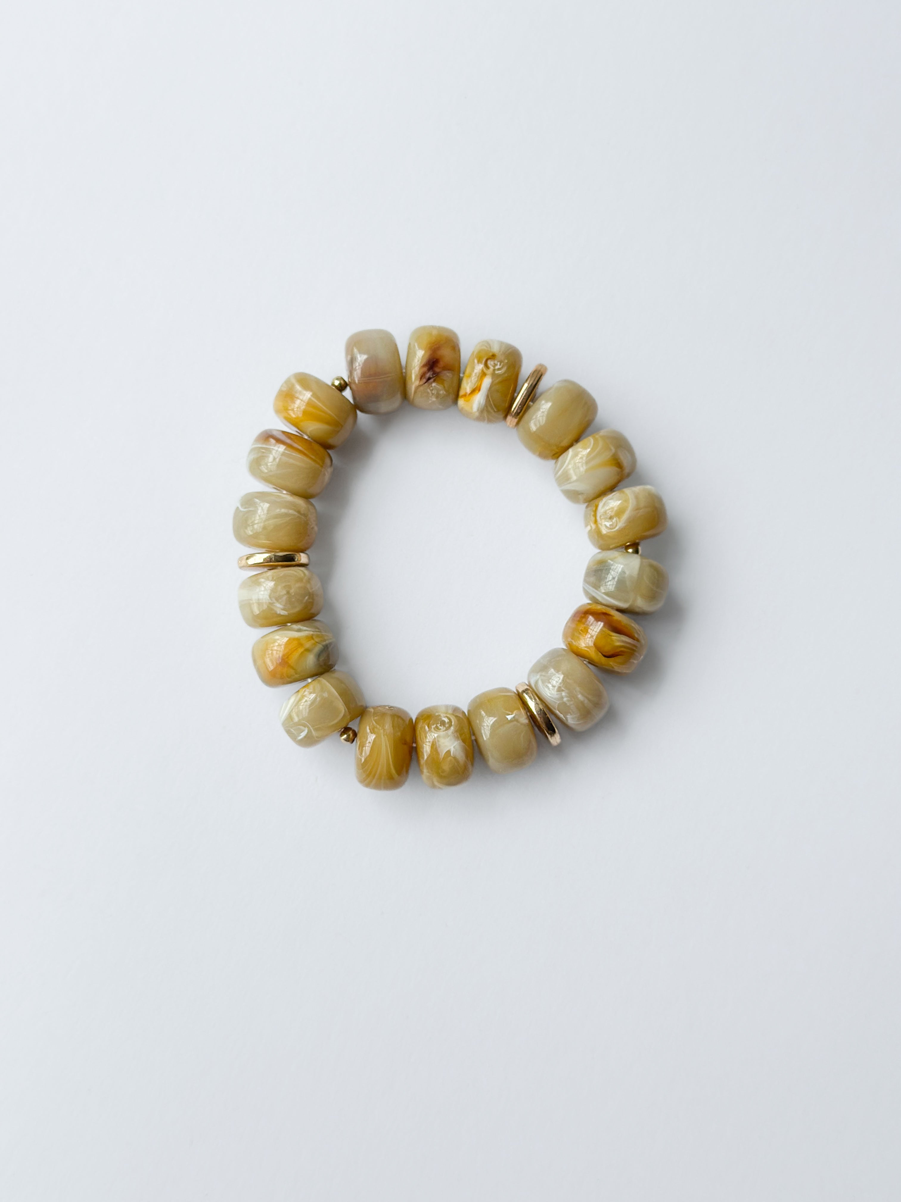 Pulsera elastica de resina OBW5377GD