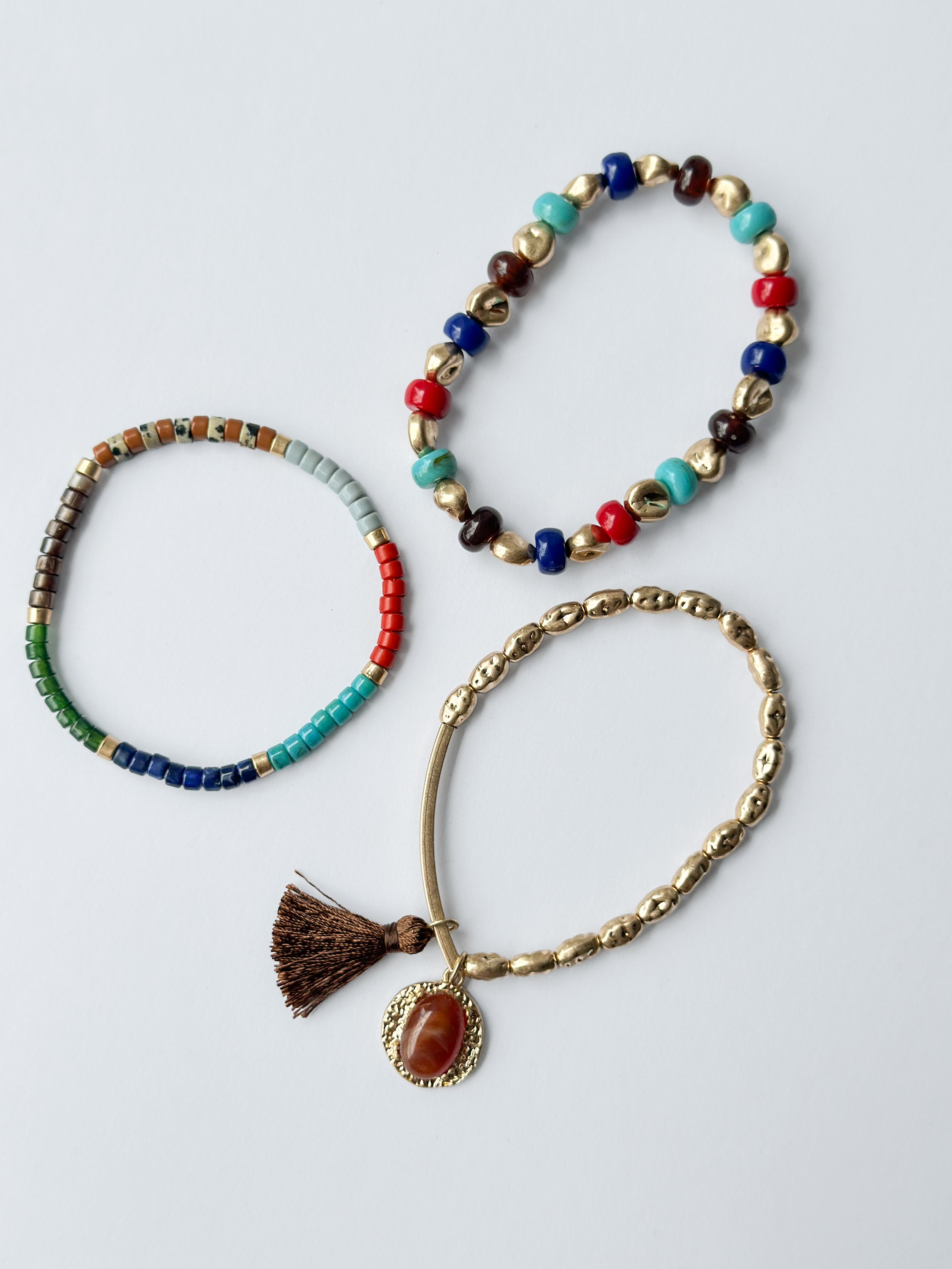 Set pulseras elasticas TB30070WGMT