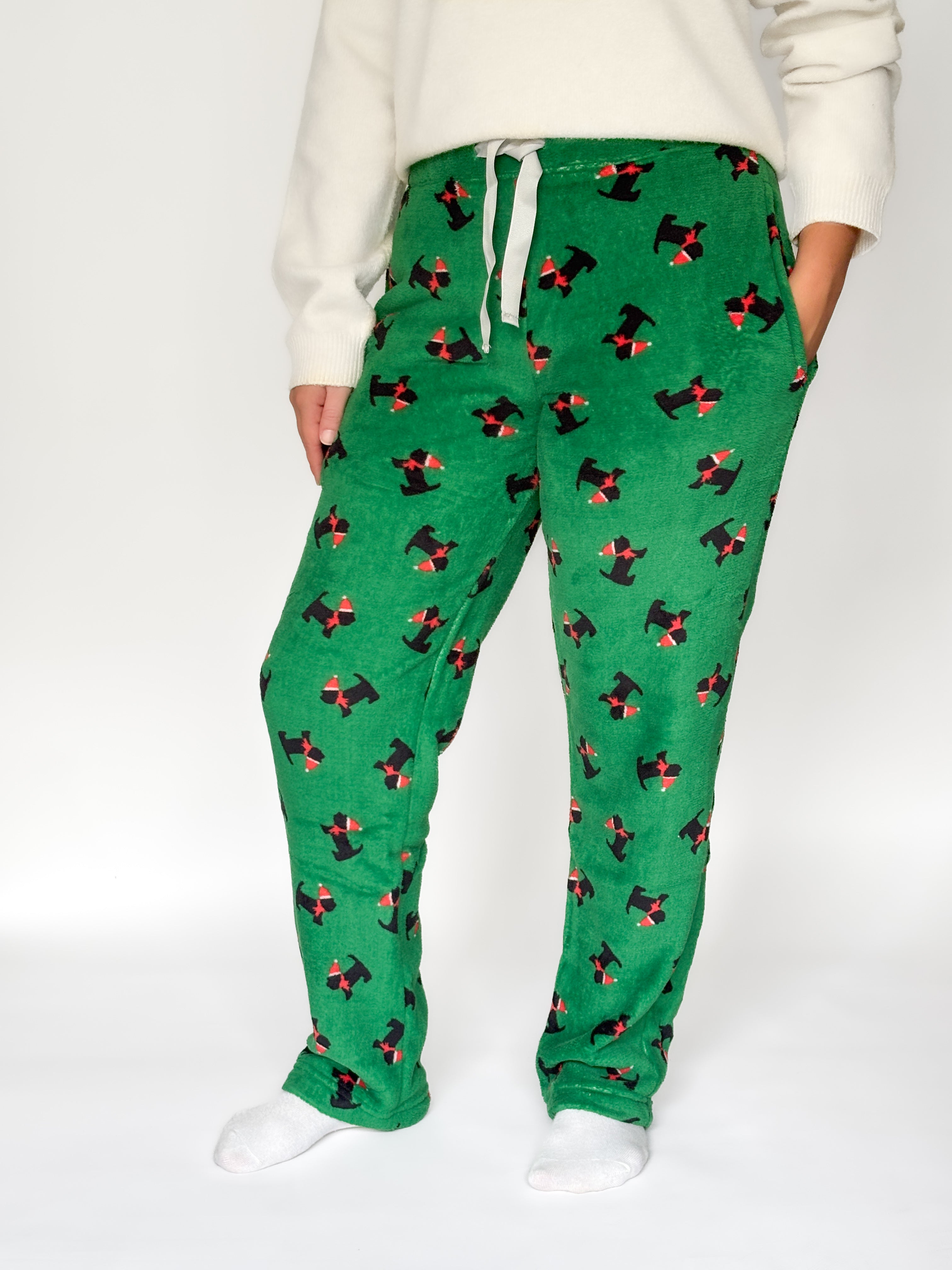 Pantalón Santa dog PJ-XMAS-RED