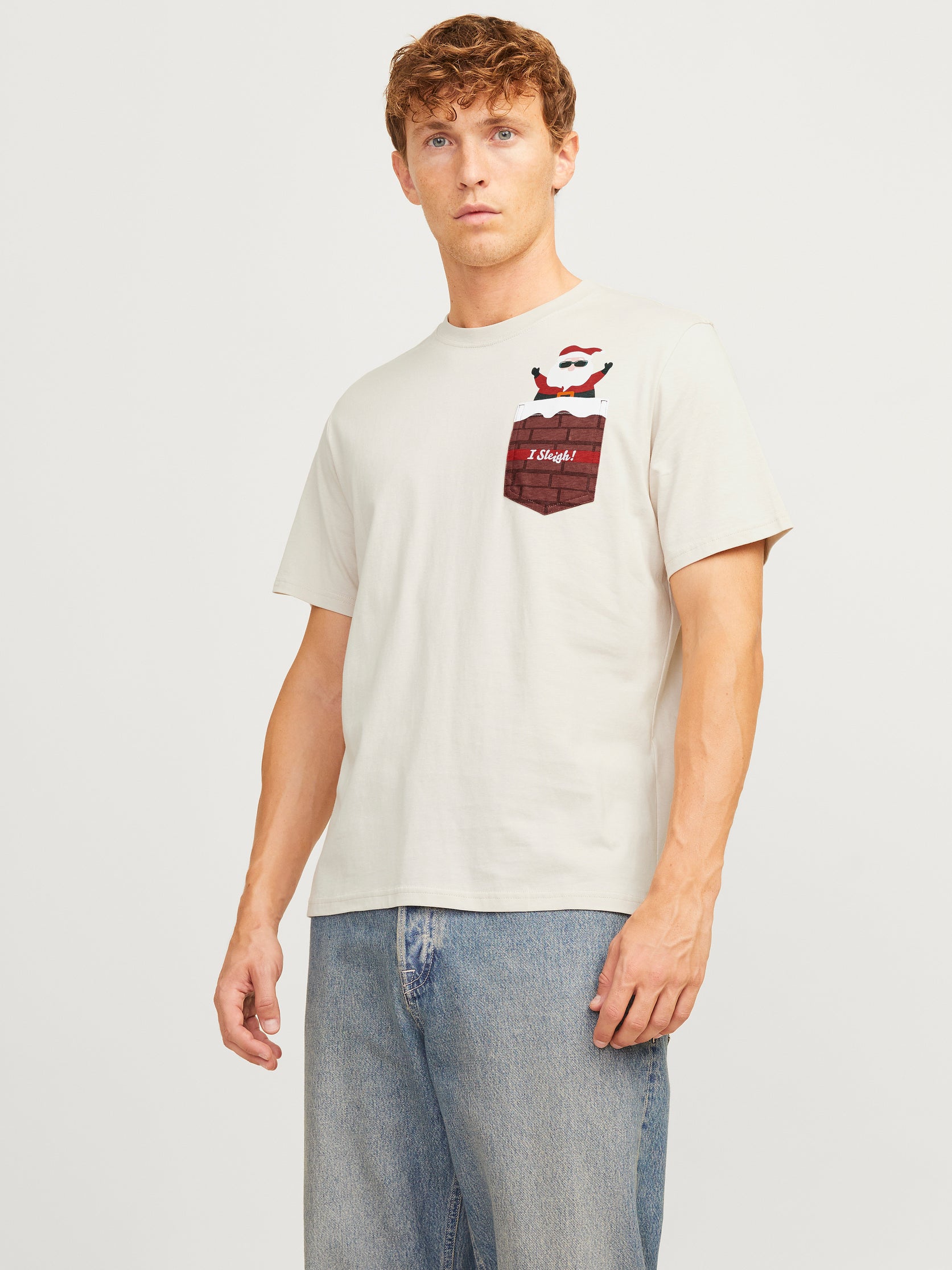 Tshirt Jack Jones Xmas Pocket 12265352