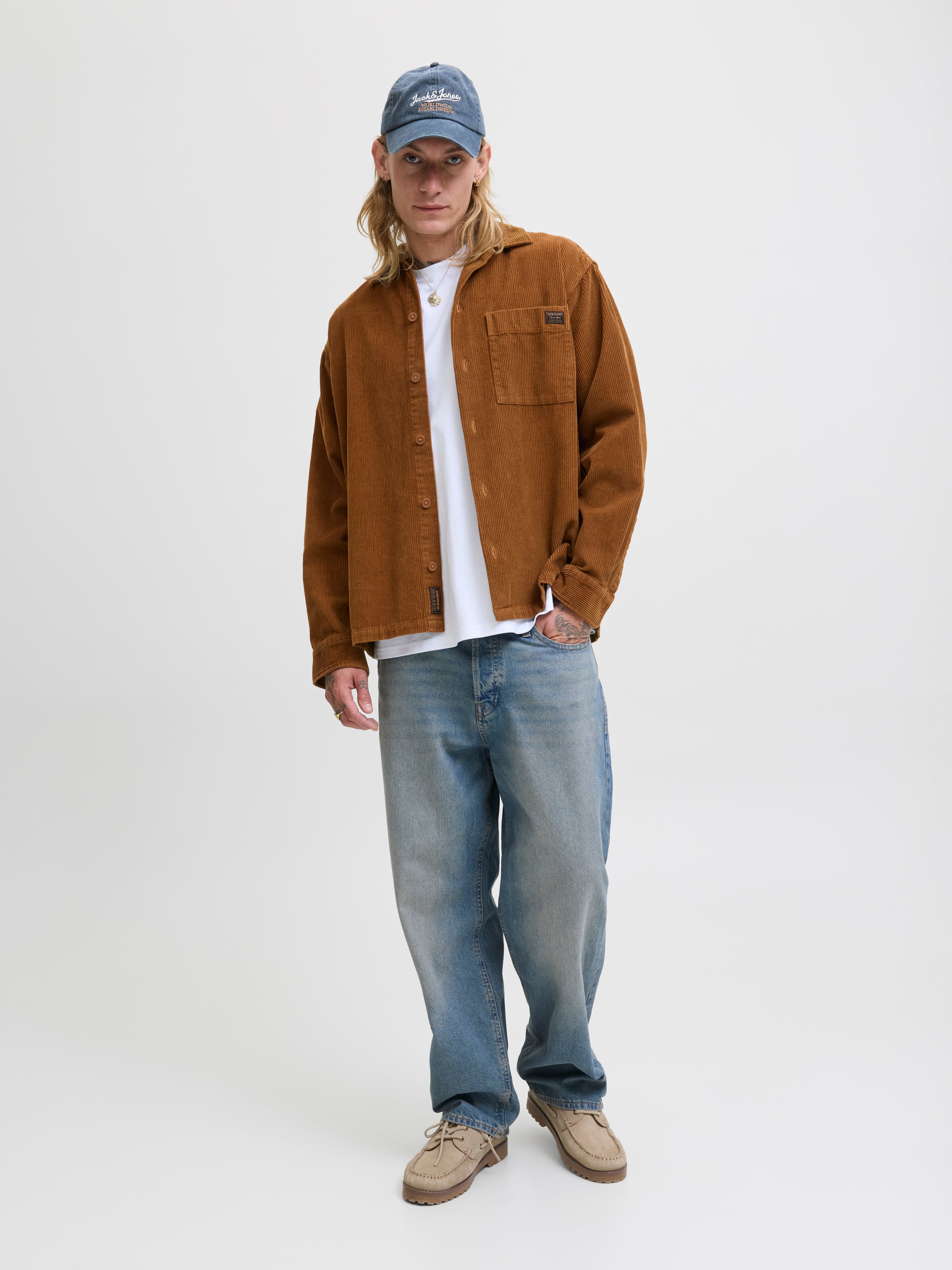 Camisa Jack Jones Courduroy 12278992