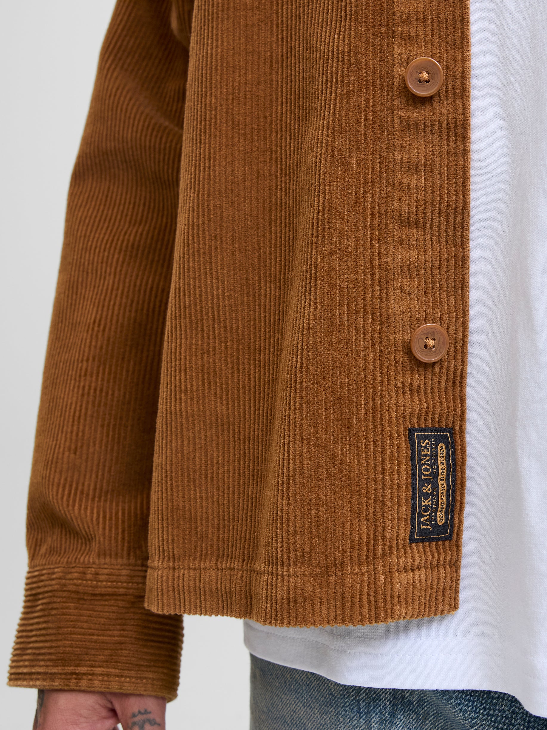 Camisa Jack Jones Courduroy 12278992