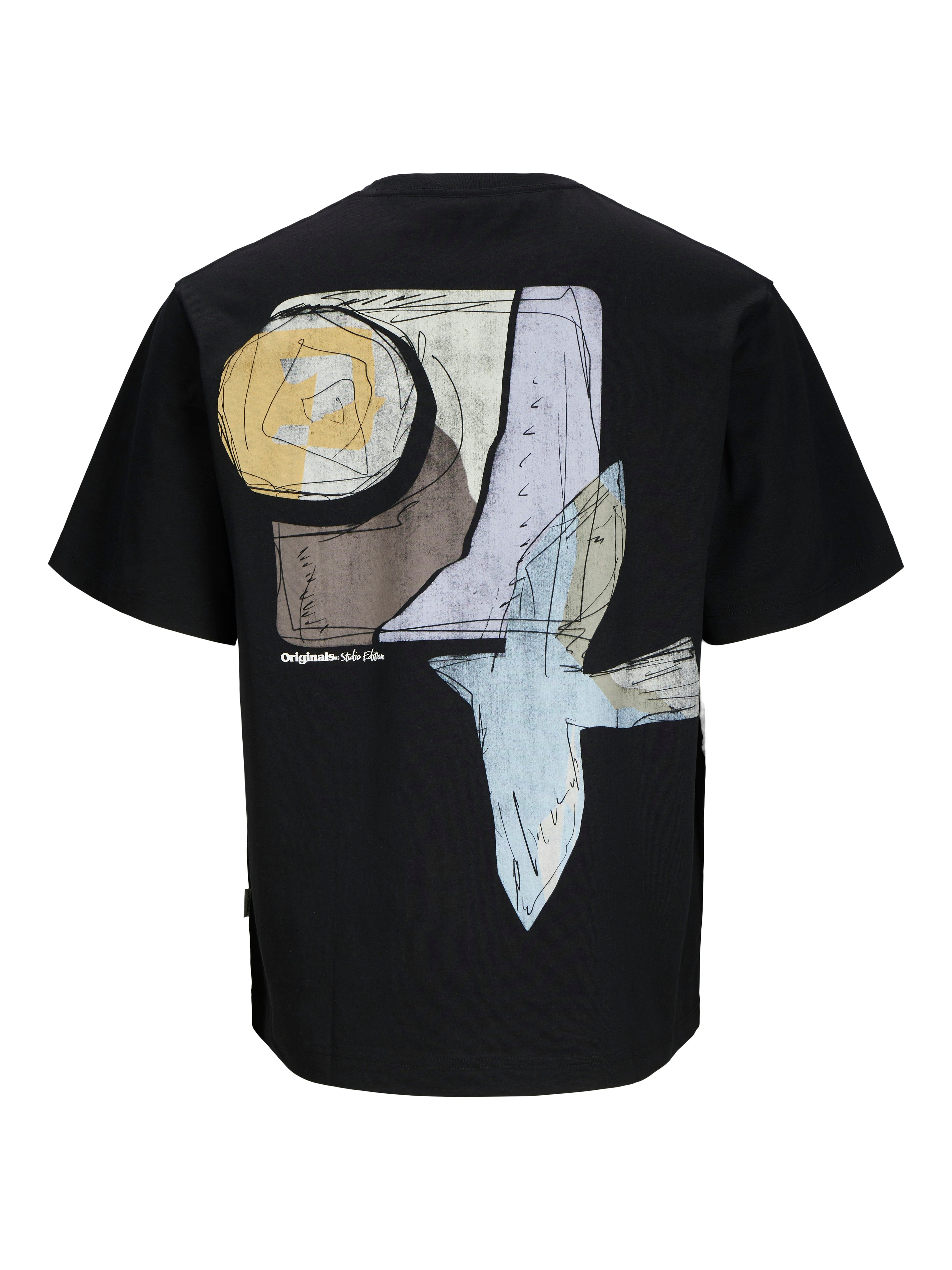 Tshirt Jack & Jones Paros abstract III  12273385