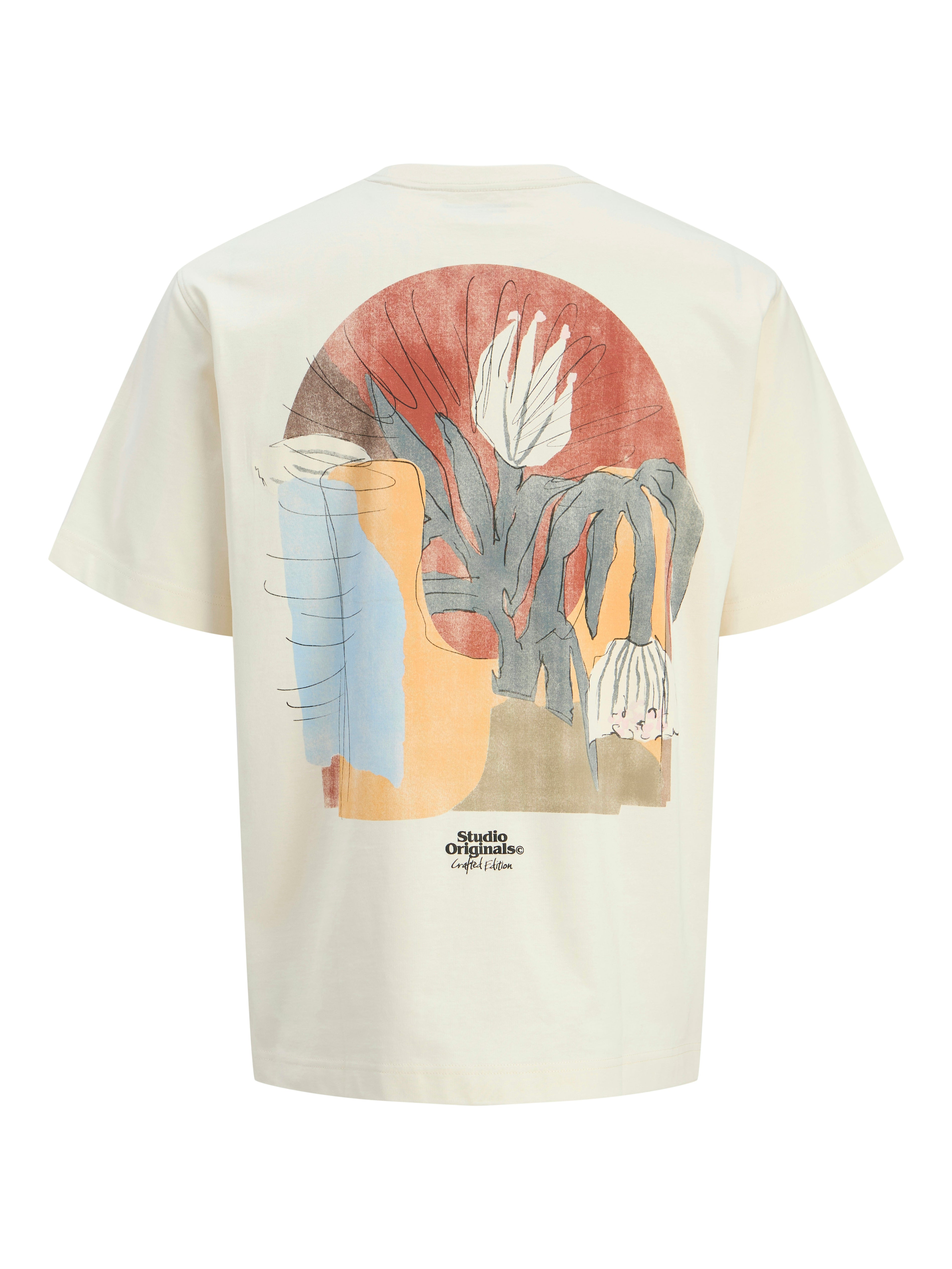 Tshirt Jack & Jones Paros abstract  12273385