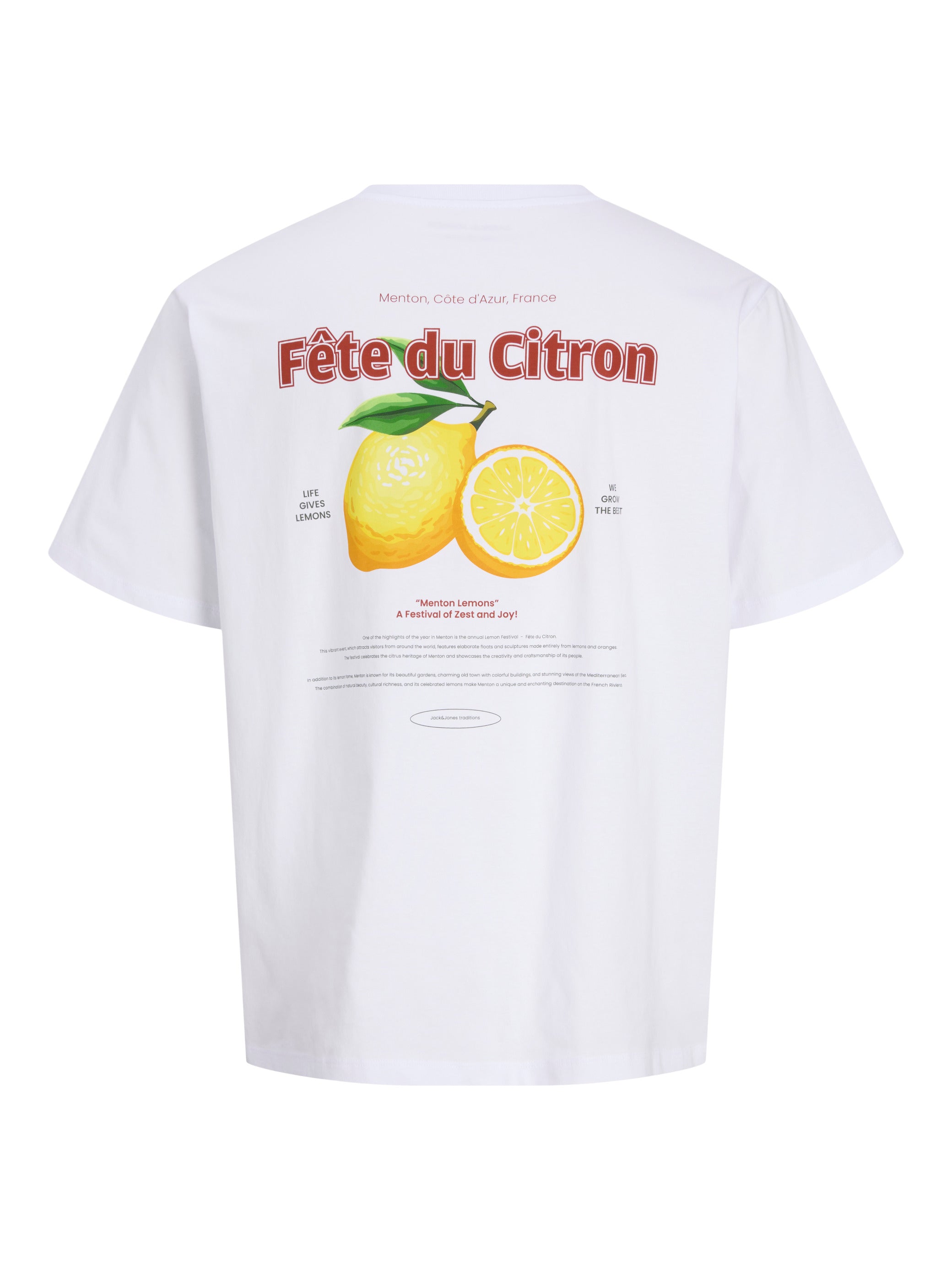 Tshirt Jack Jones Lemon 12288350