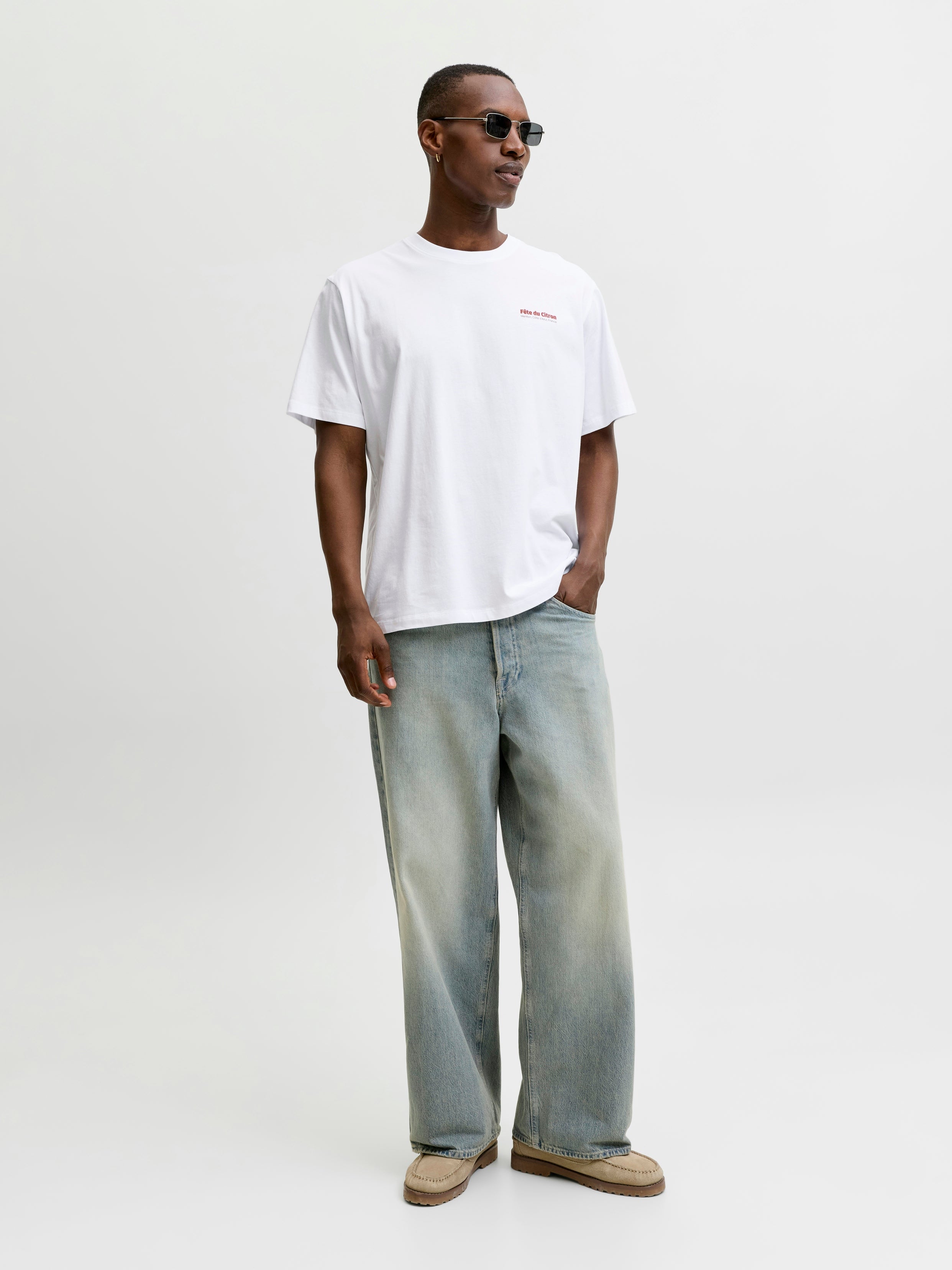 Tshirt Jack Jones Lemon 12288350