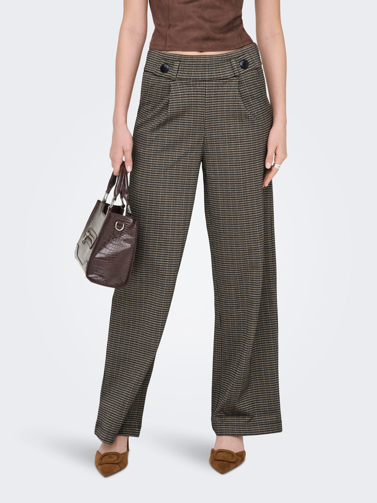 Pantalón JDY Geggo Long Check 32 15242797