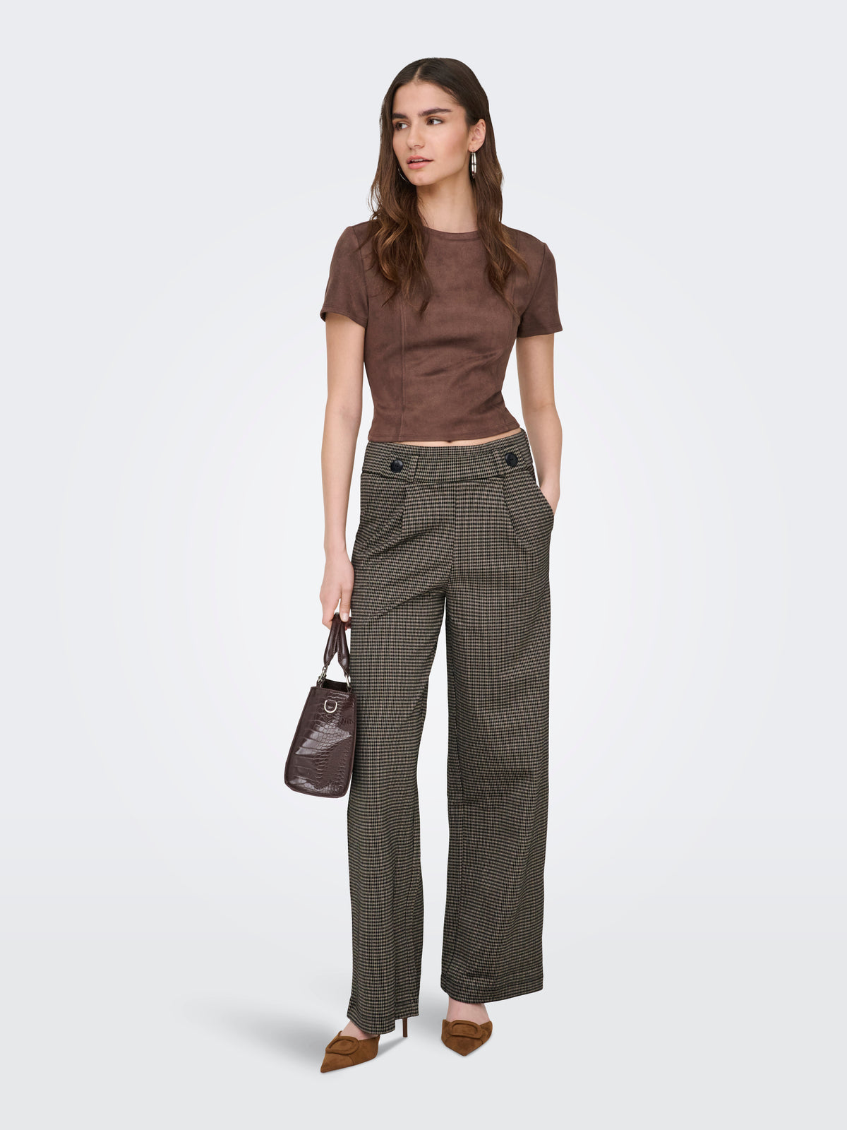 Pantalón JDY Geggo Long Check 32 15242797