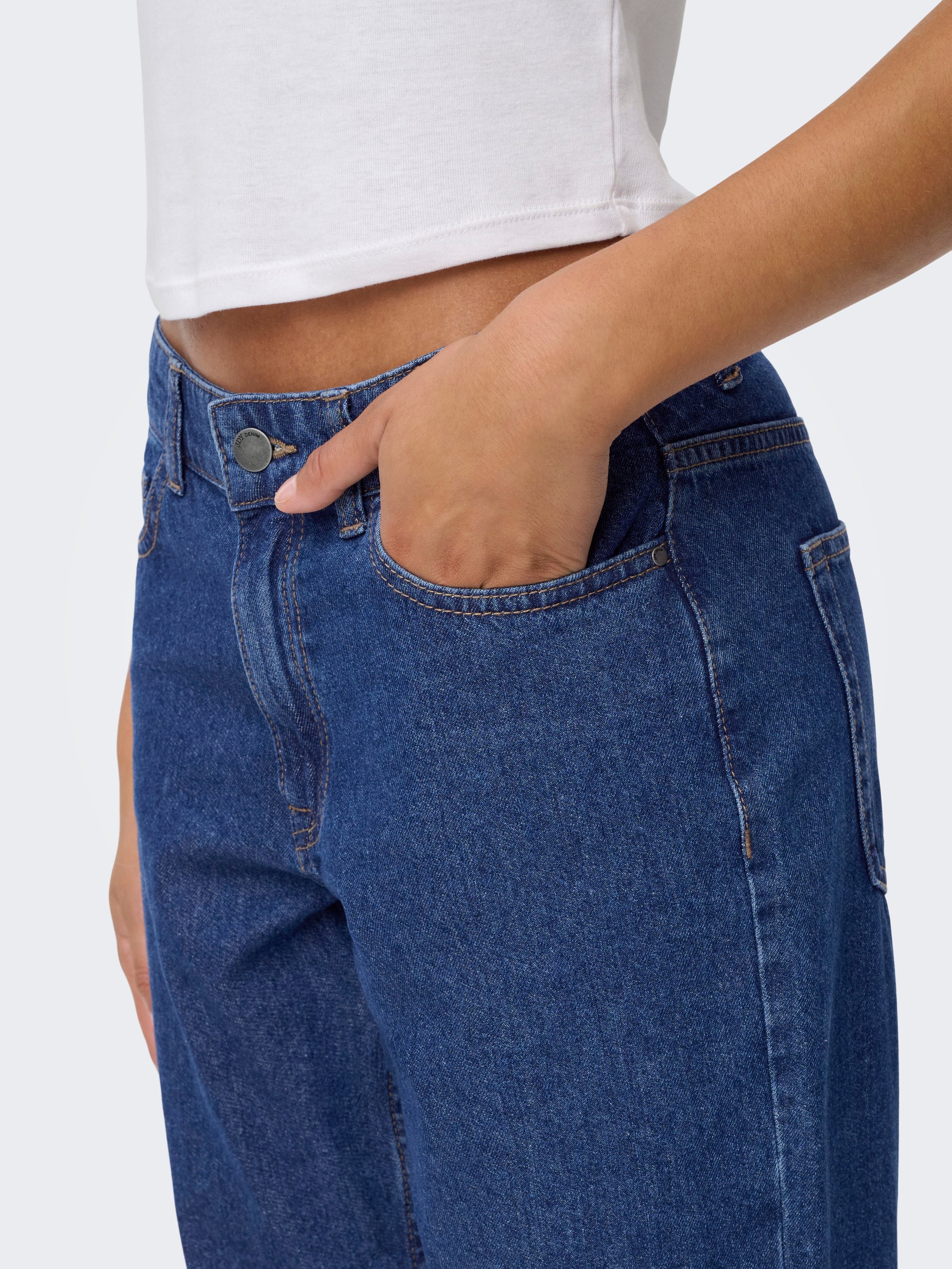 Jeans JDY Yea Straight Cintura media Largo 32 15359646