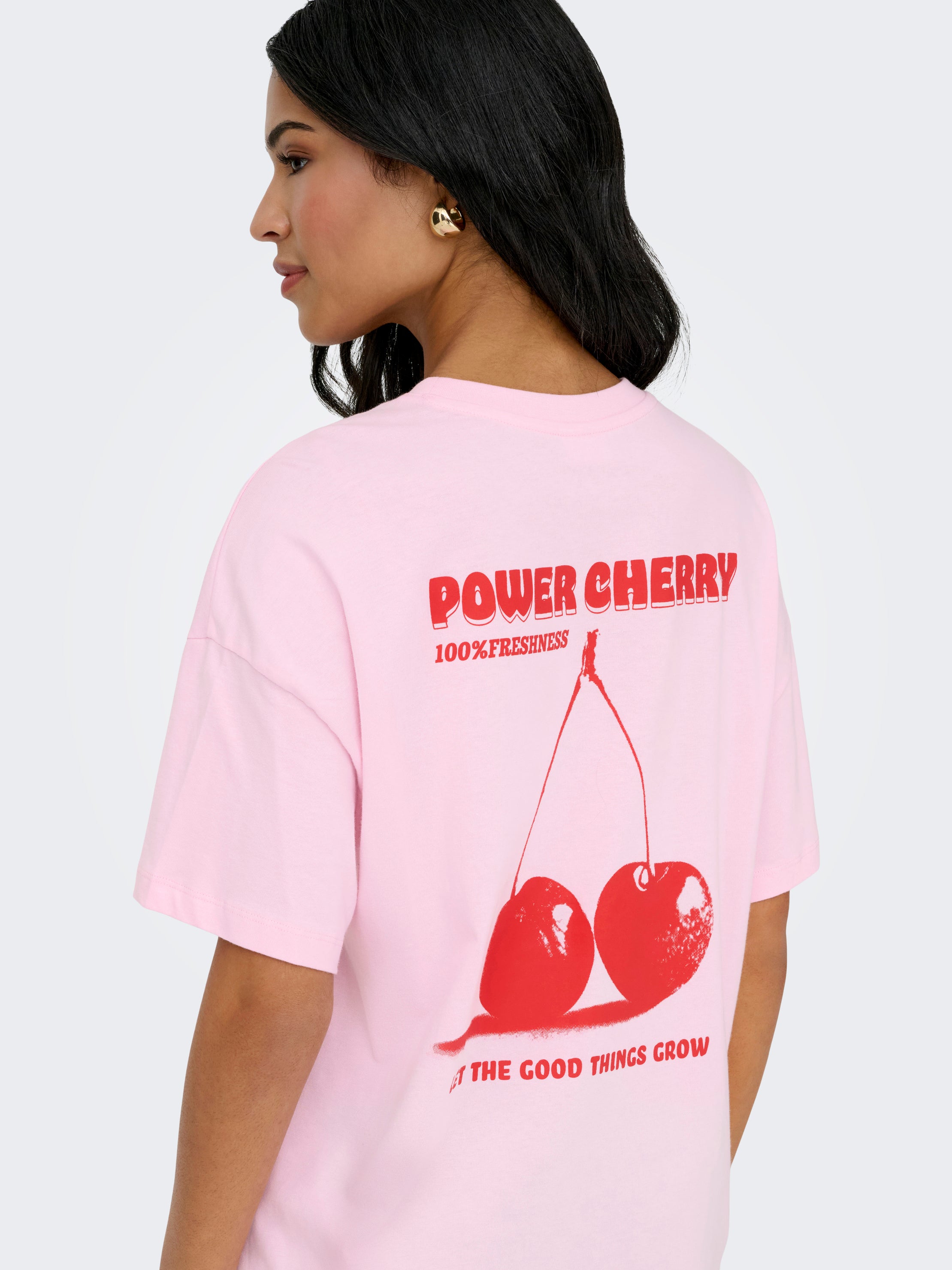 Tshirt JDY Carla Power Cherry 15356228