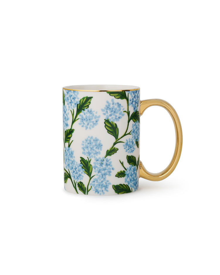 Taza de porcelana Hydrangea MUG014