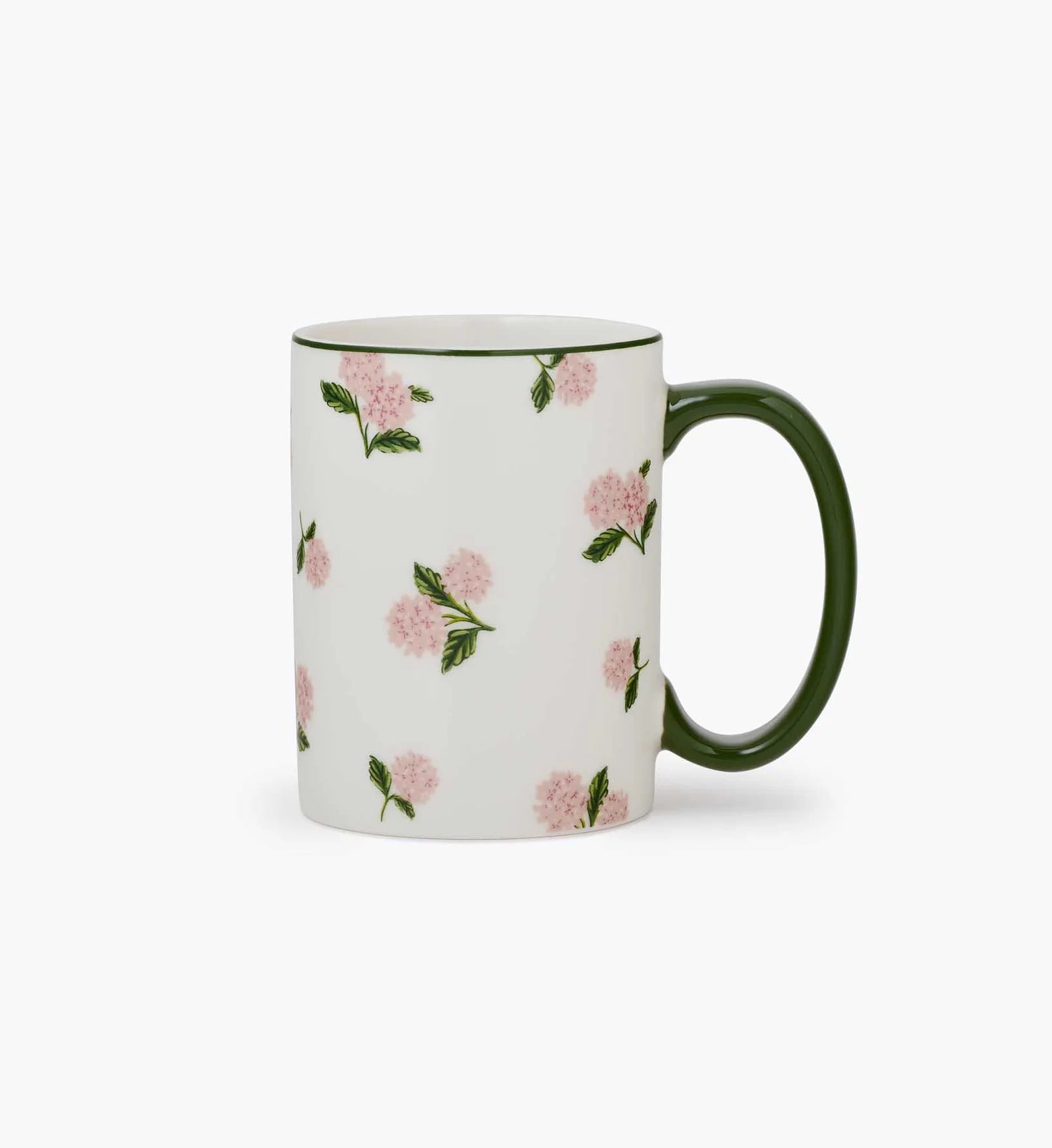 Pink Hydrangea Porcelain Mug MUG029