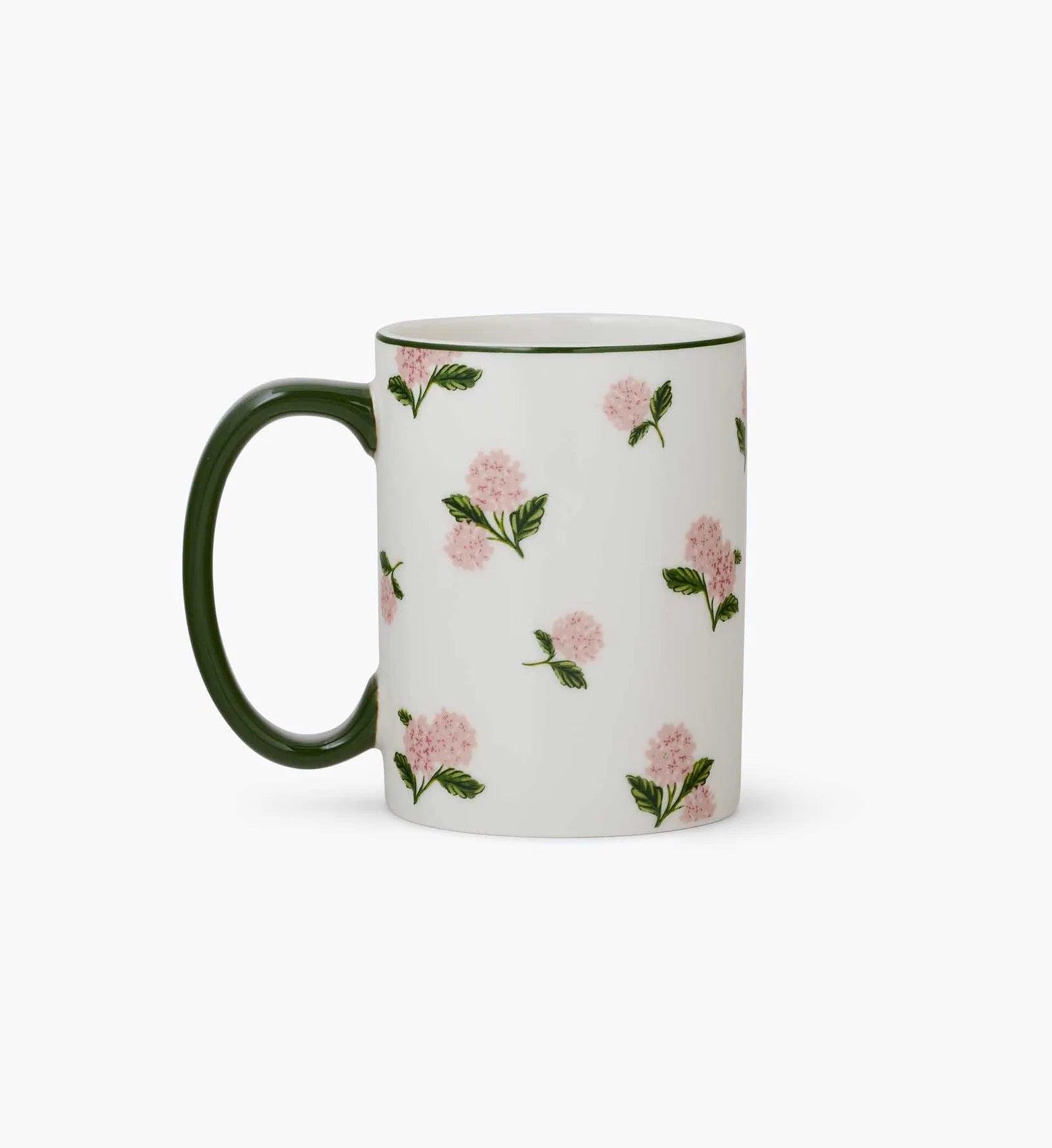 Pink Hydrangea Porcelain Mug MUG029