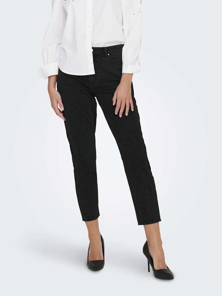 Jeans Amplio Only Deslavado Para Mujer