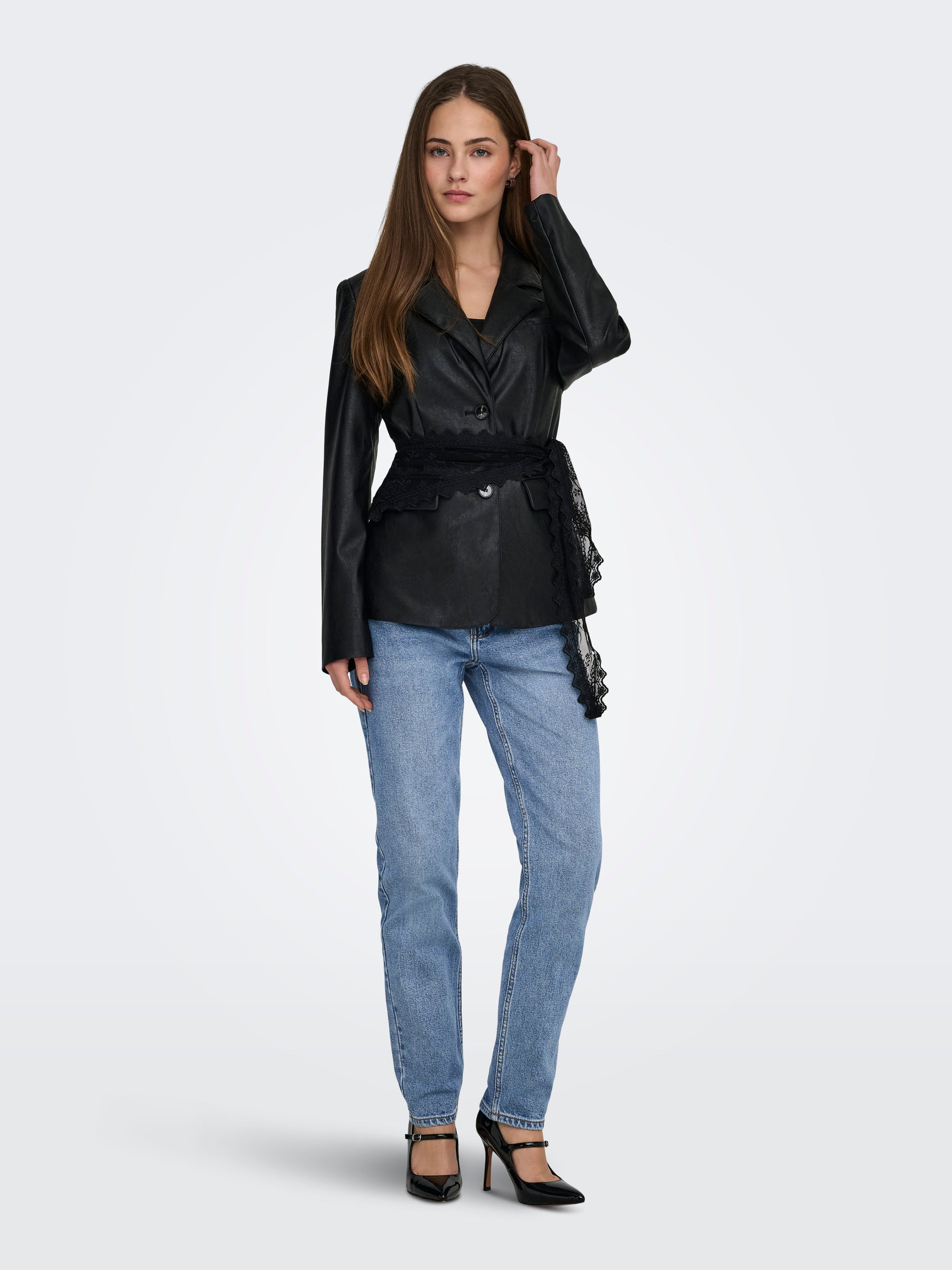 Jeans Only Emily Straight Cintura alta Largo 30 15195573
