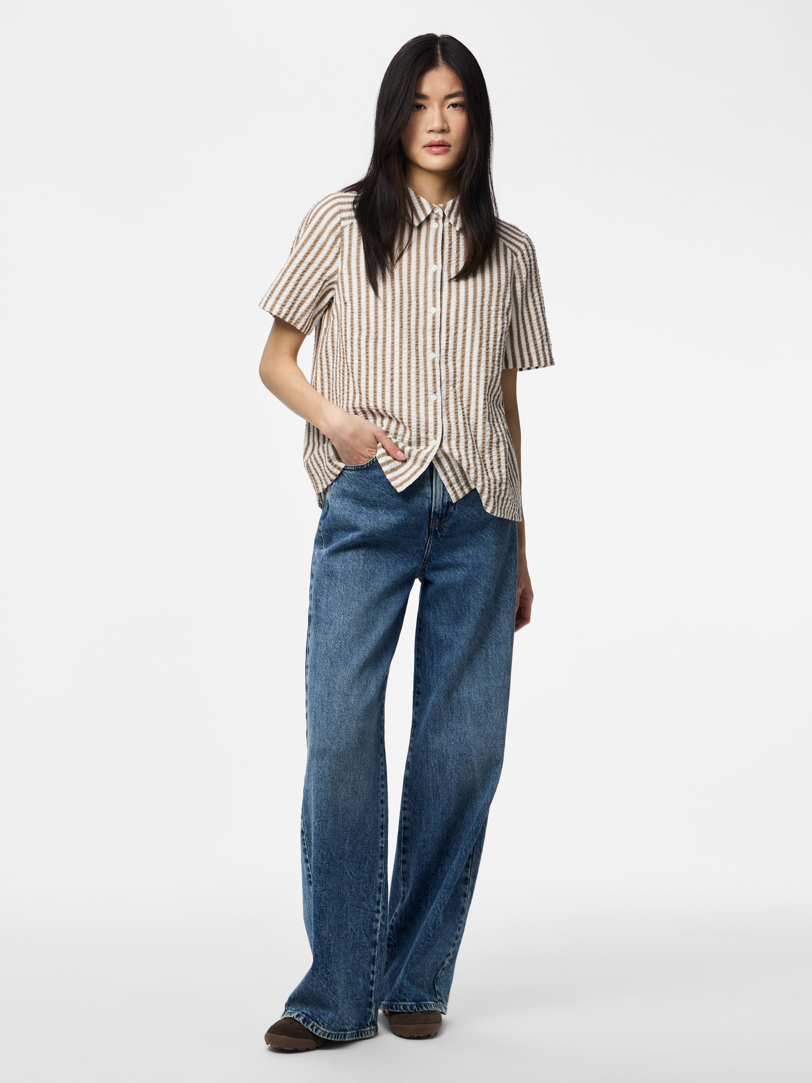 Blusa Pieces Tinna 17162341