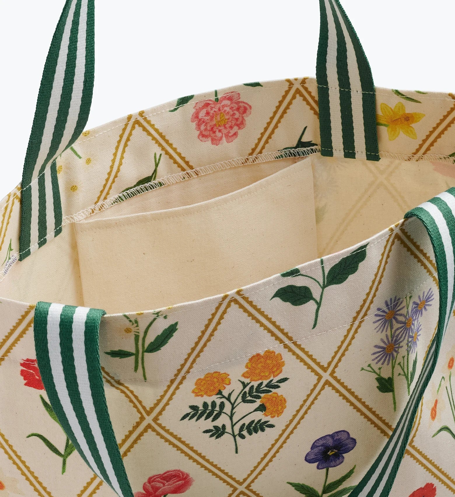 Garden Study Canvas Tote Bag SGTH01