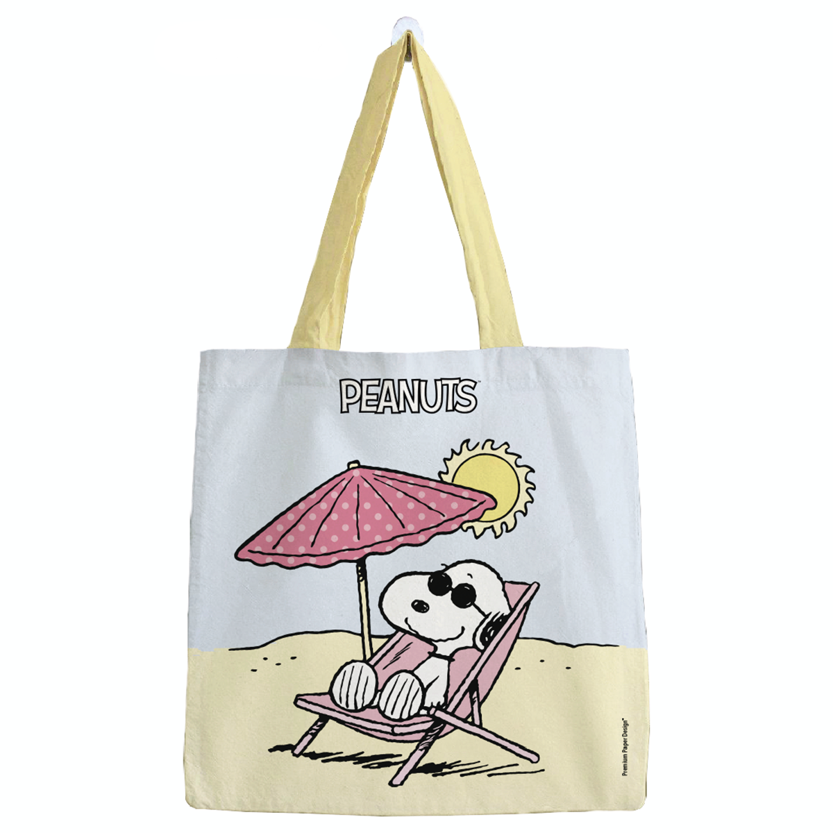 Bolsa algodón mediana snoopy SPY-51-08