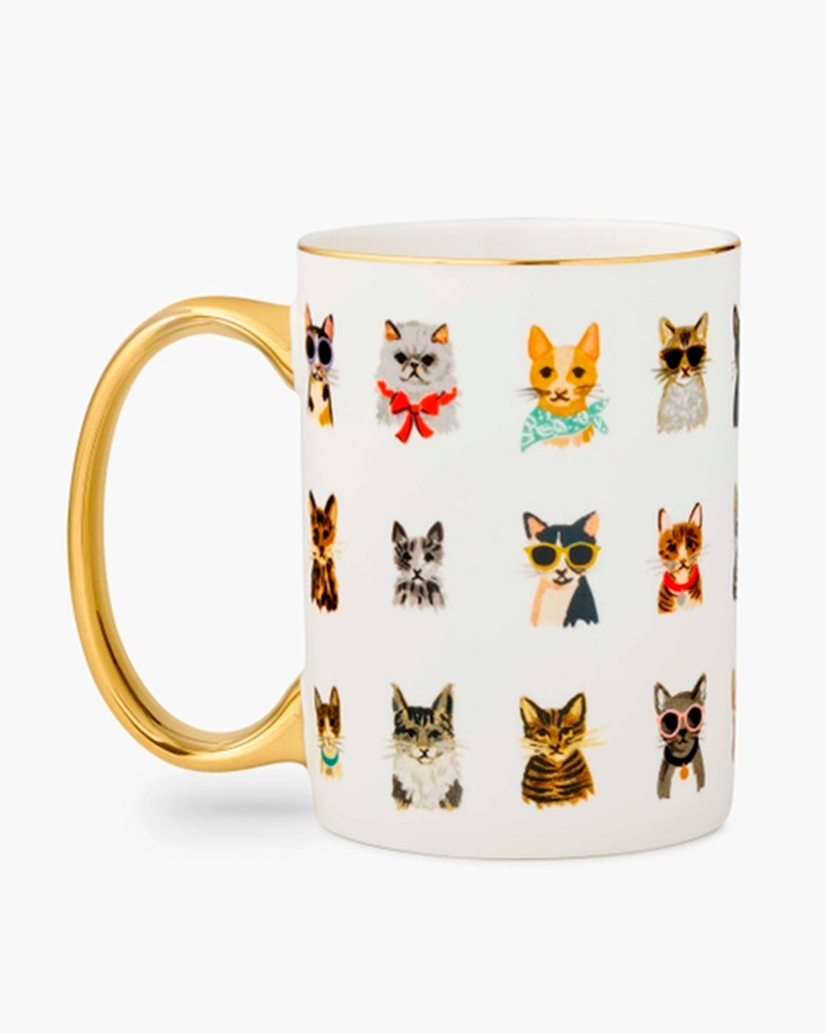 Cool Cats Porcelain Mug Rifle Paper MUG007