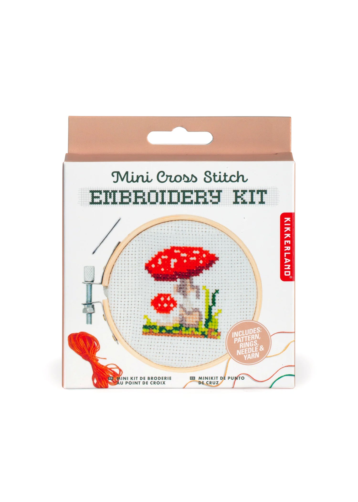 Min Kit de Bordado Kikkerland GG181
