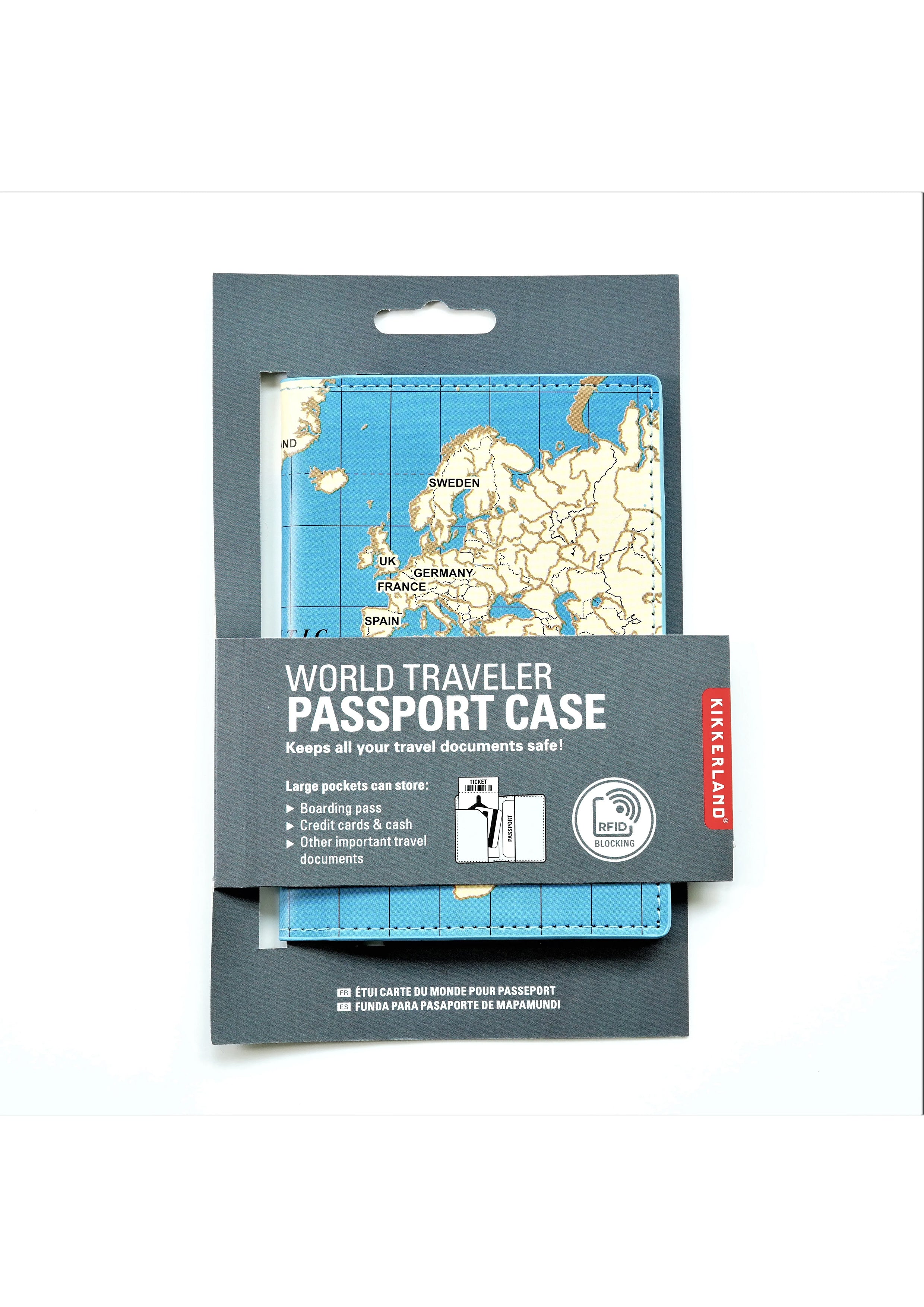 Estuche Para Pasaporte Map Passport Cover TT53