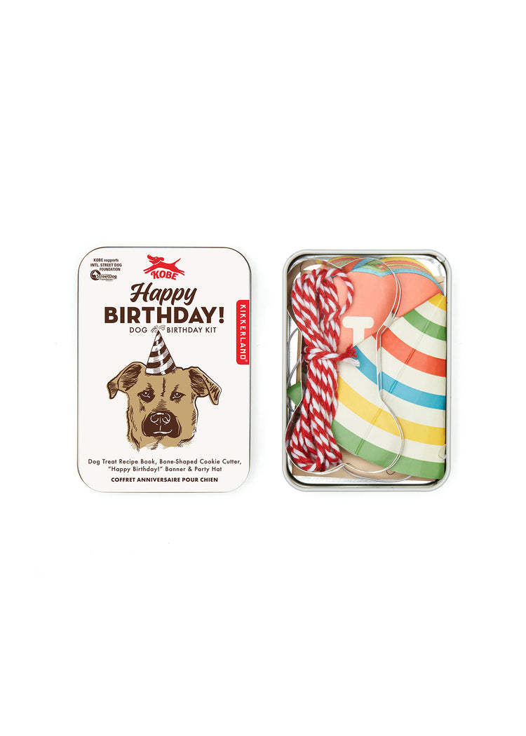 Kit de cumpleaños para perro Dog Birthday Kikkerland DIG03