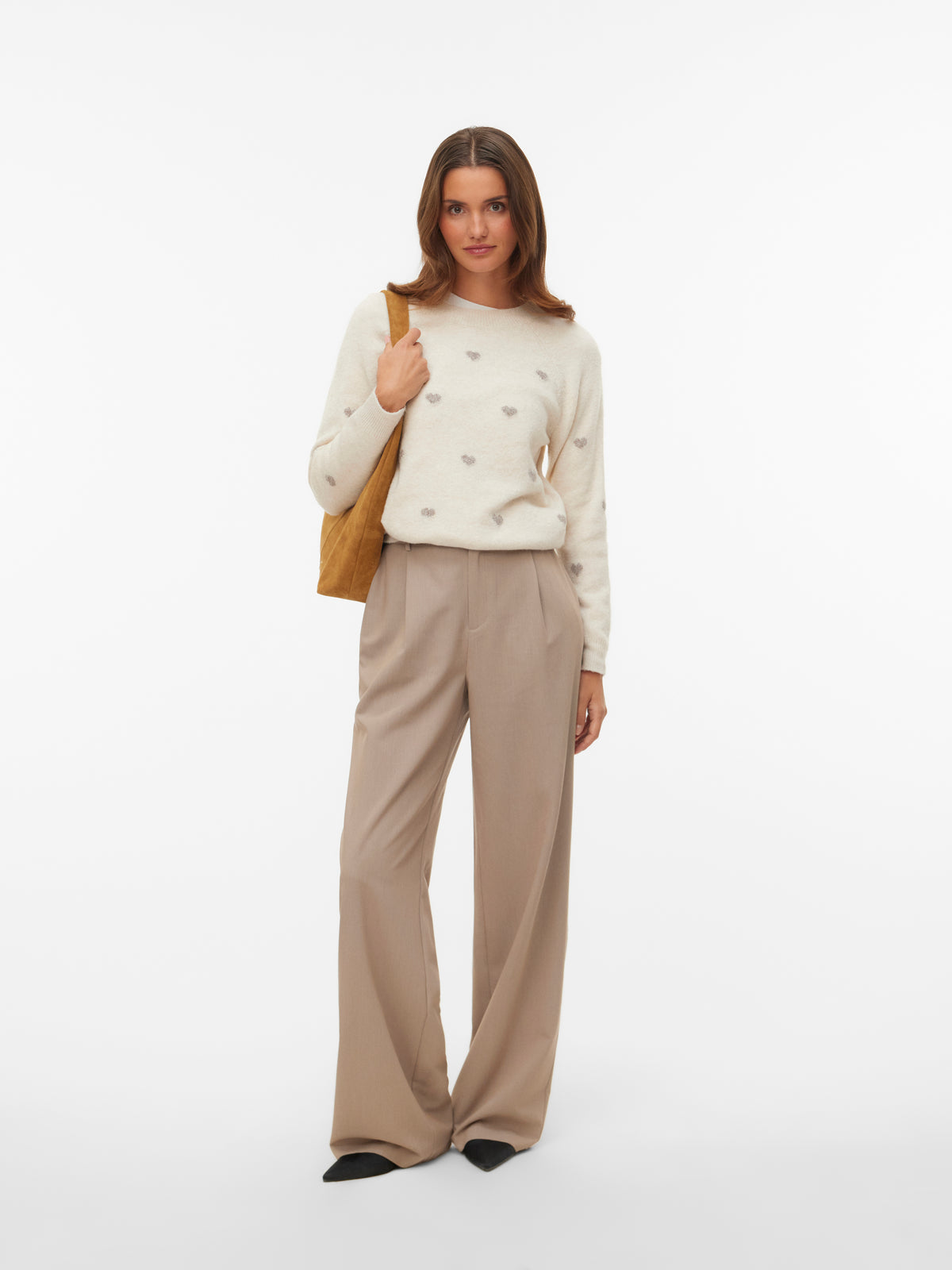 Abrigo Vero Moda Doffy Intarsia 10330790