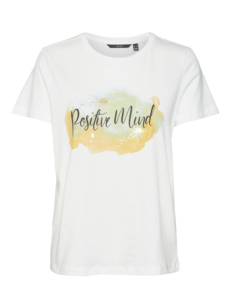 Tshirt Vero Moda Liv Positive mind 10313058