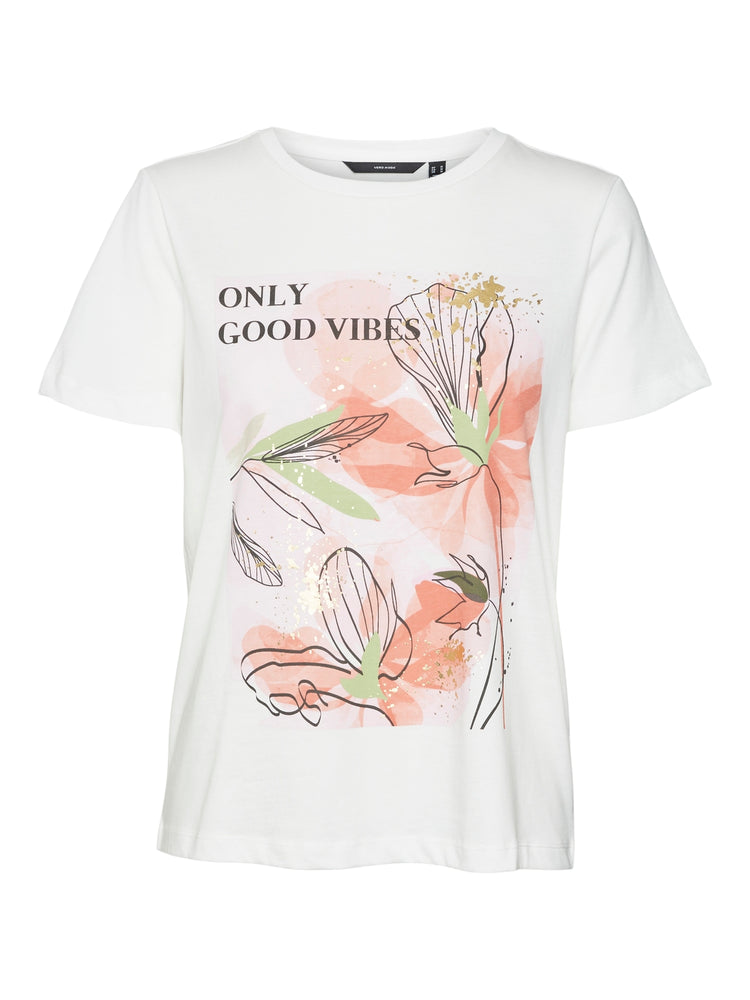 Tshirt Vero Moda Liv Good vibes 10313058