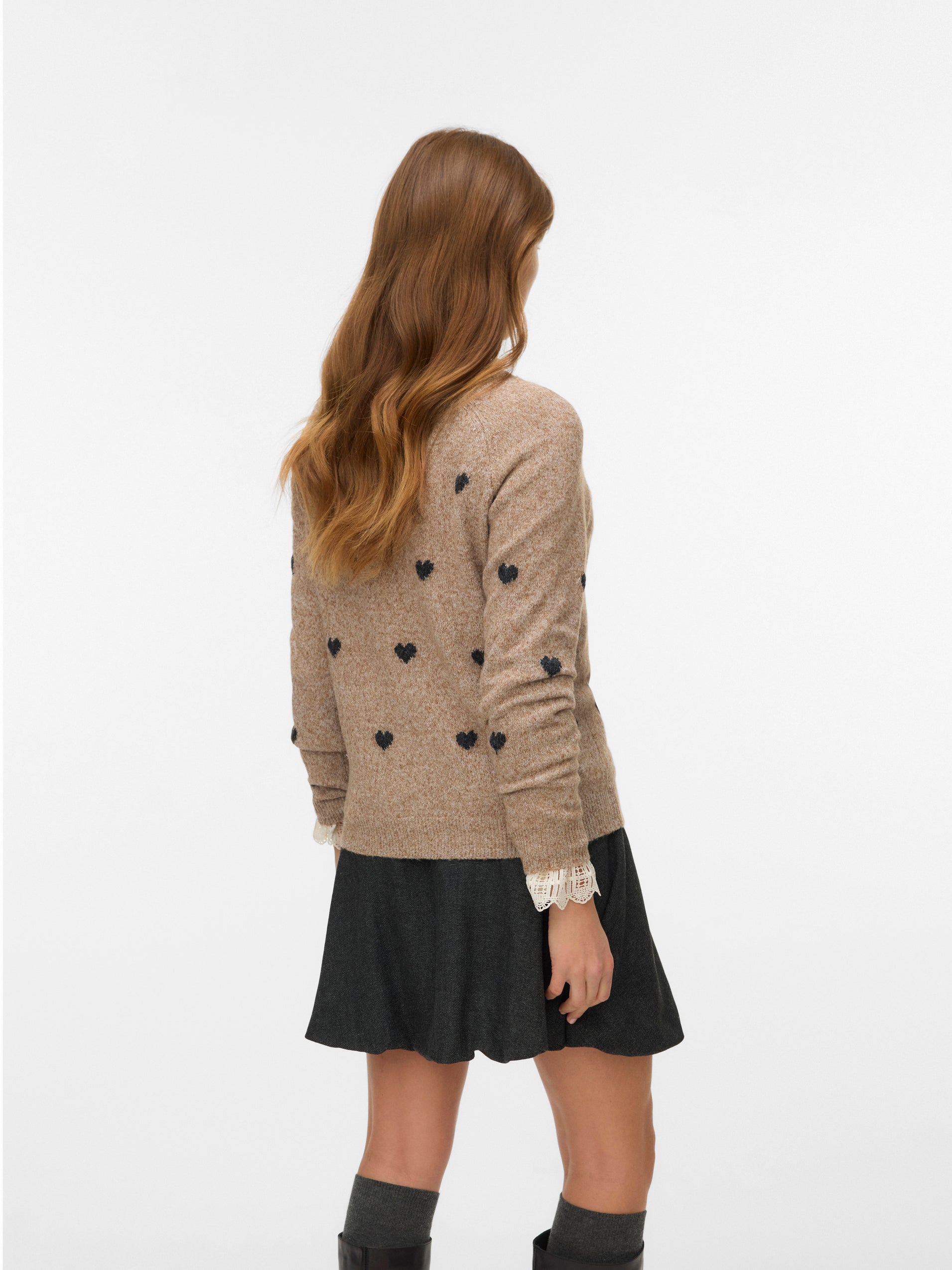 Abrigo Vero Moda Doffy Intarsia 10330790