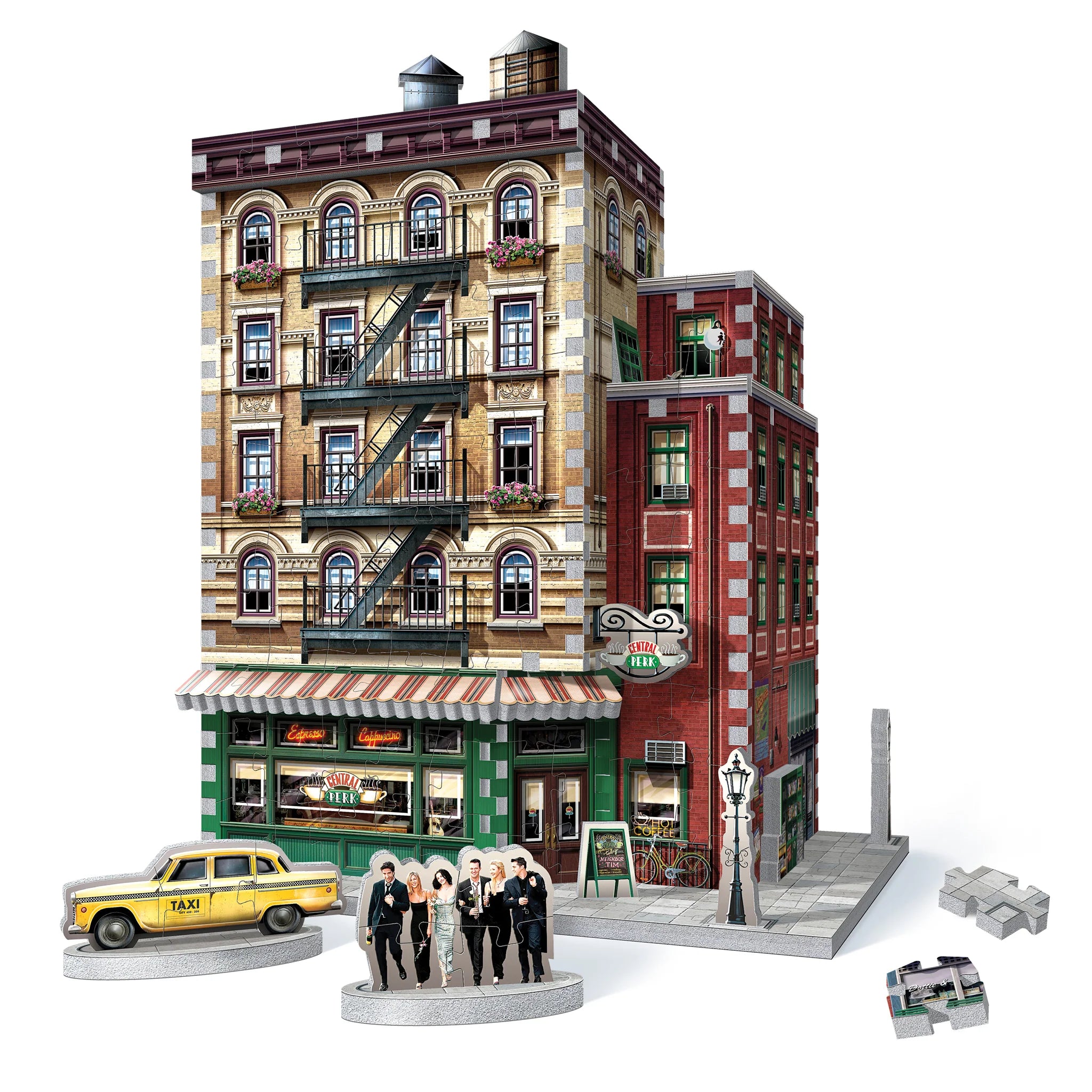 Rompecabezas 3D Central Perk Wrebbit W3D-1015