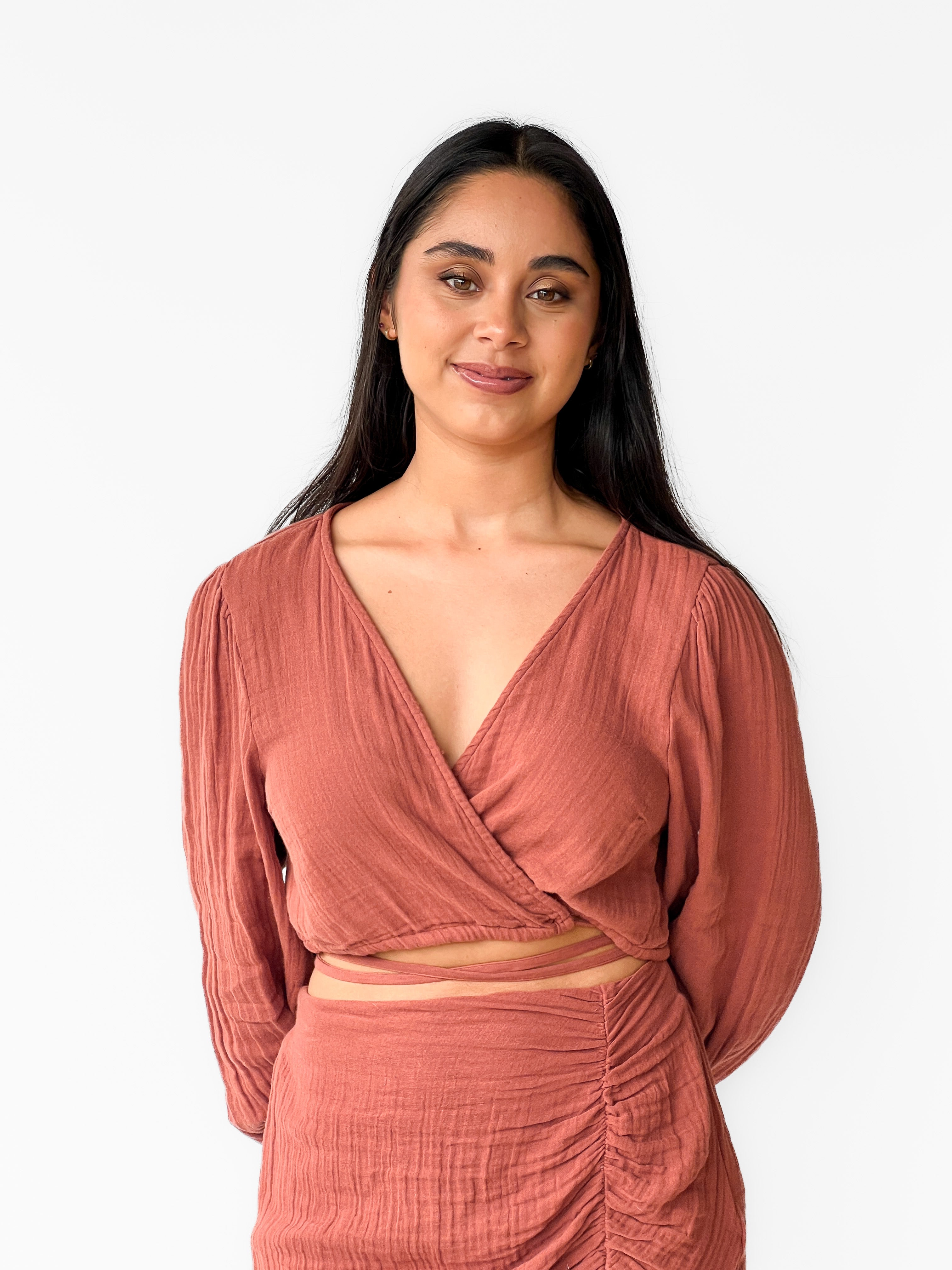 Blusa Pieces Stina 17134839