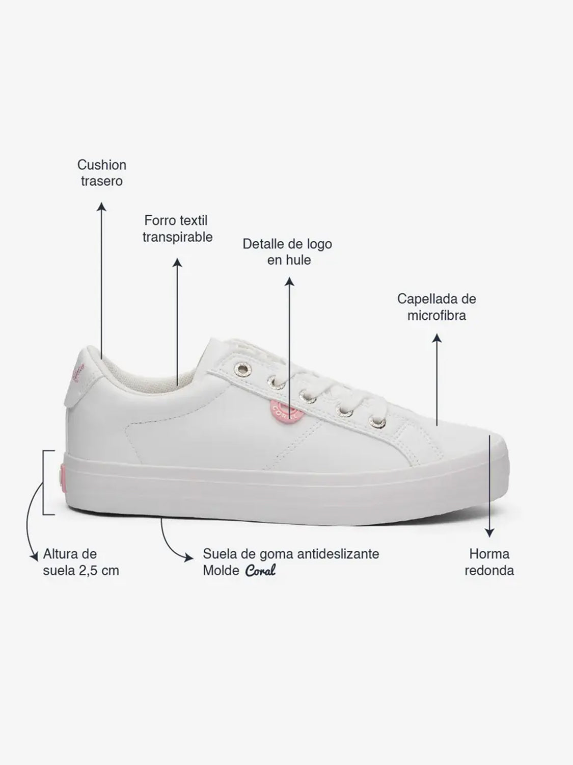 Tenis Coral Ruby